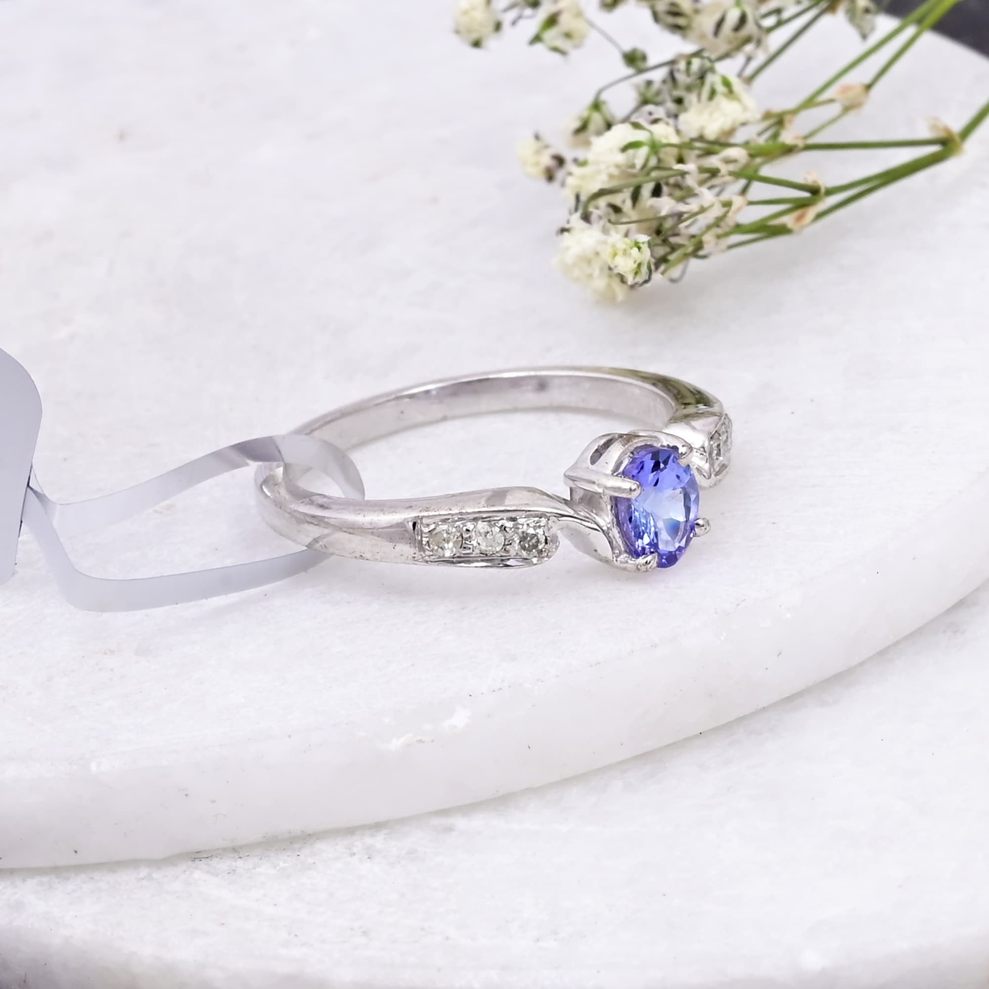 Twilight Grace Tanzanite Ring alternate view