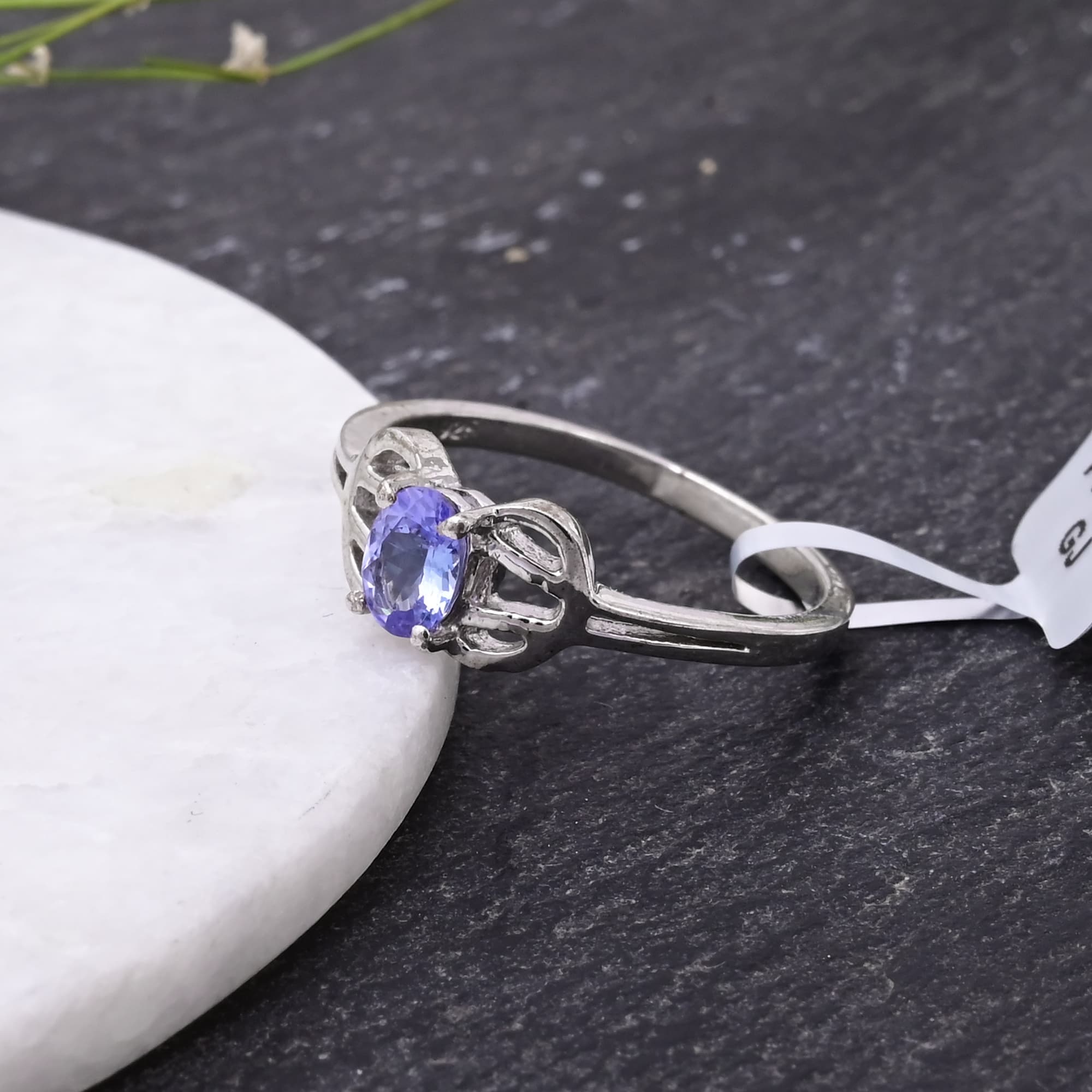 Infinity Bloom Tanzanite Ring