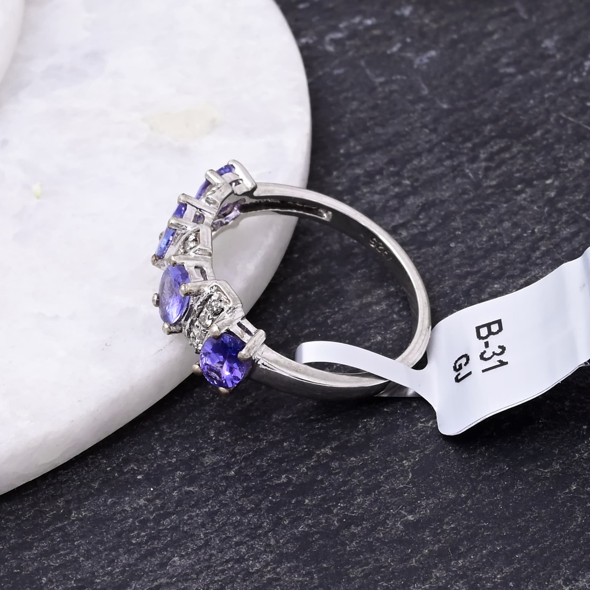Royal Tanzanite Harmony Ring