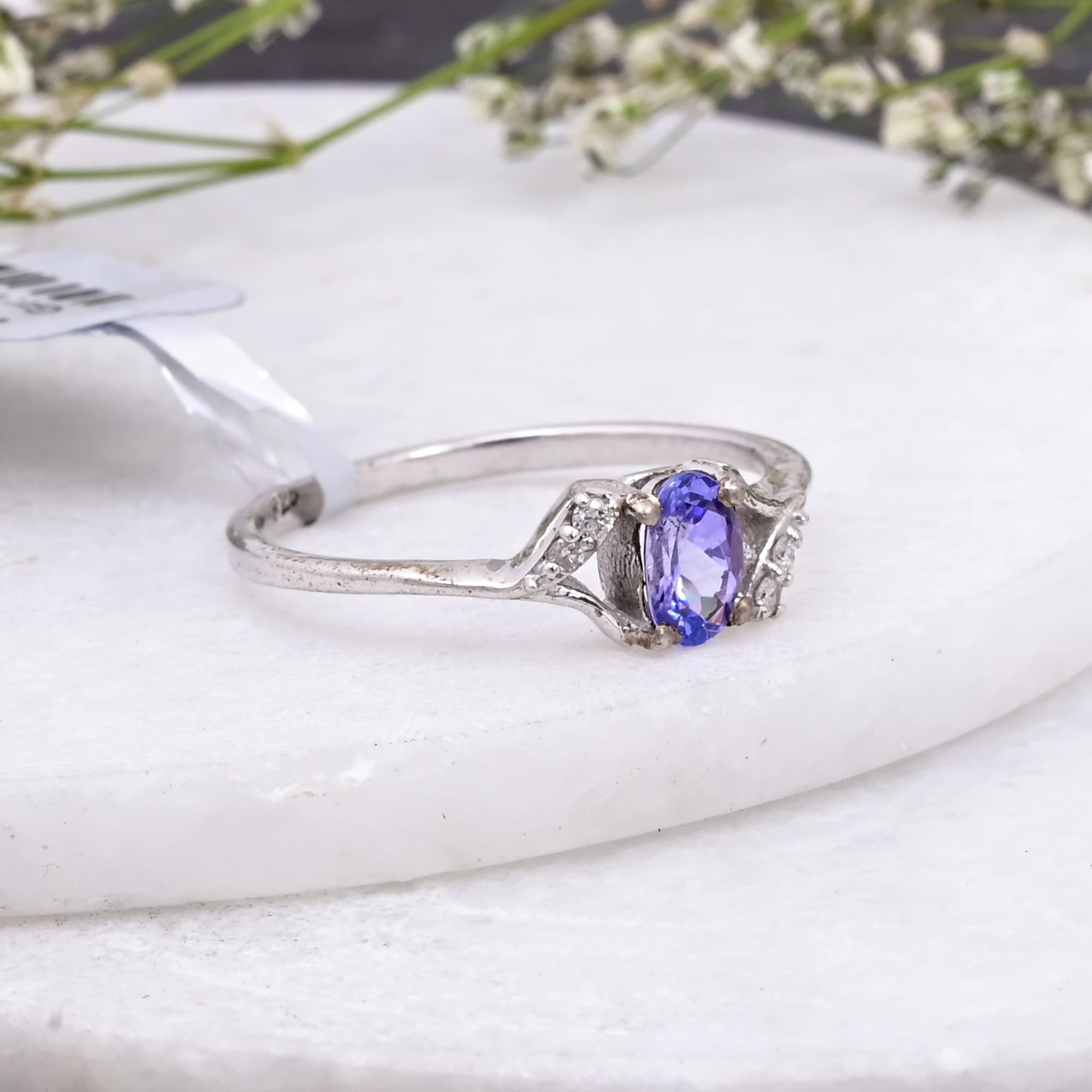 Twilight Tanzanite Whisper Ring alternate view
