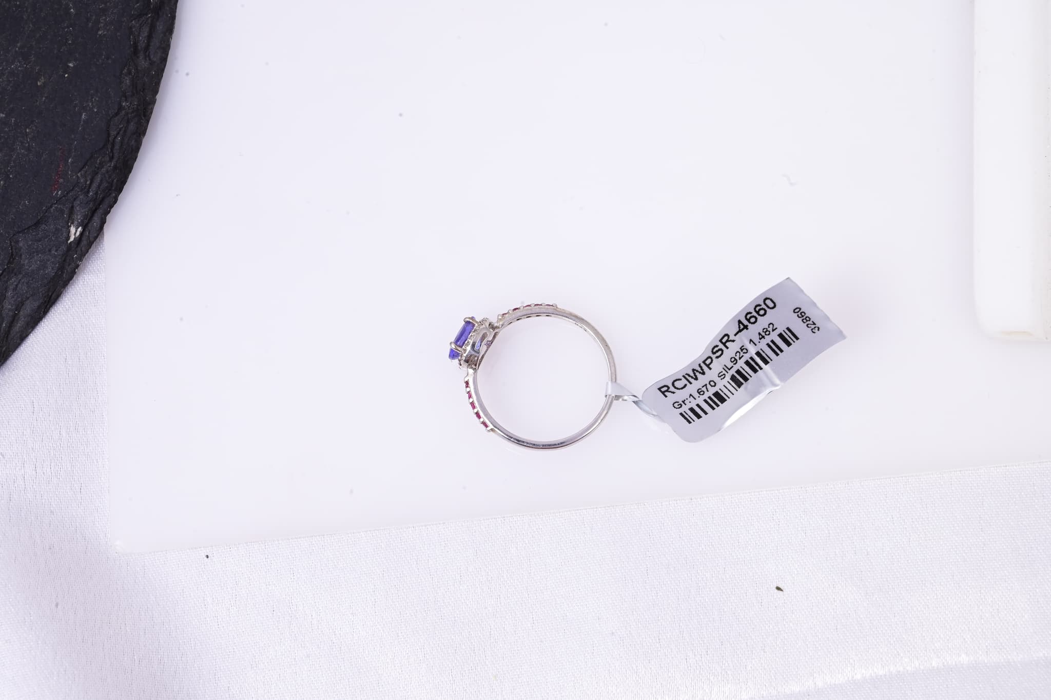 Royal Tanzanite Ruby Elegance Ring