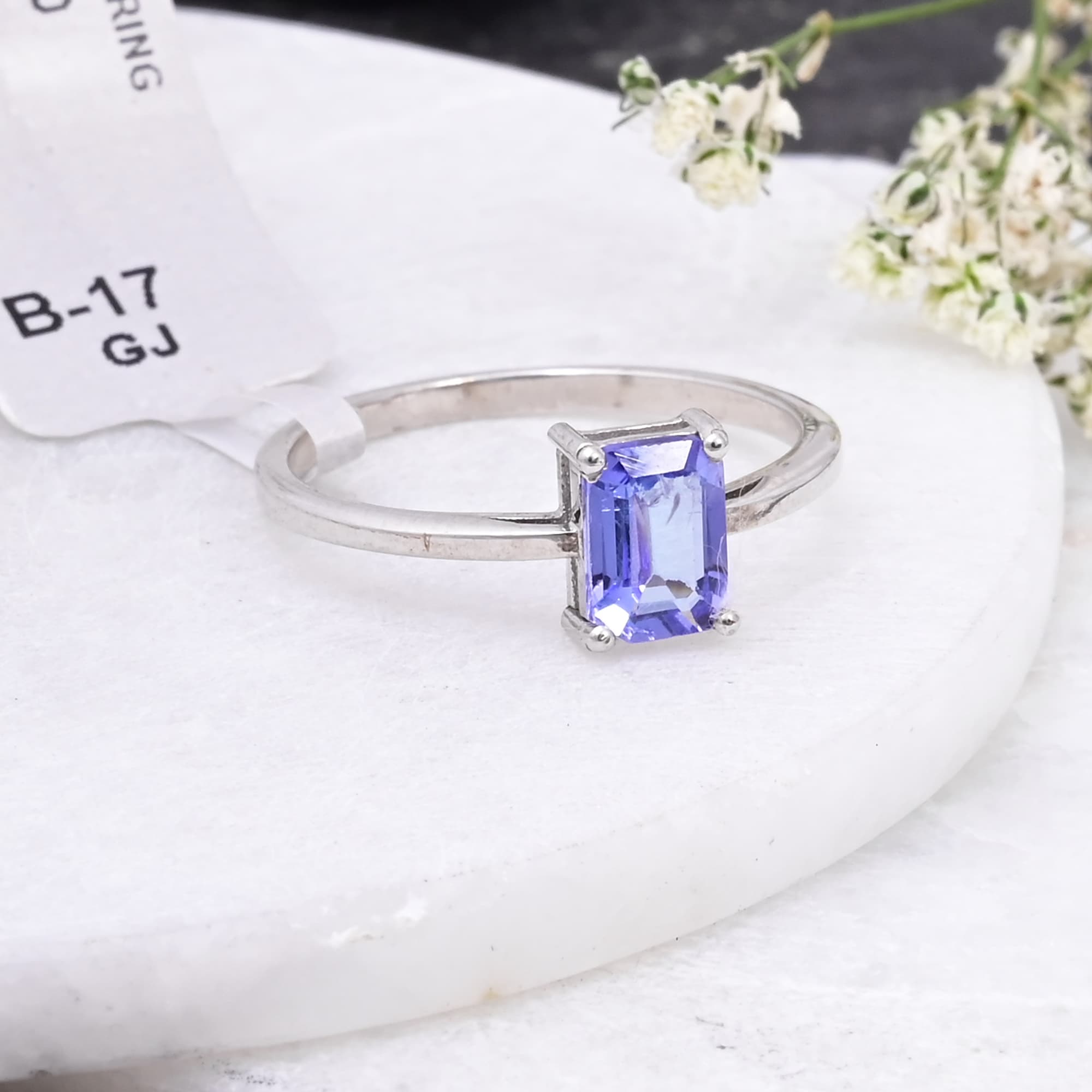 Royal Solitaire Tanzanite Ring