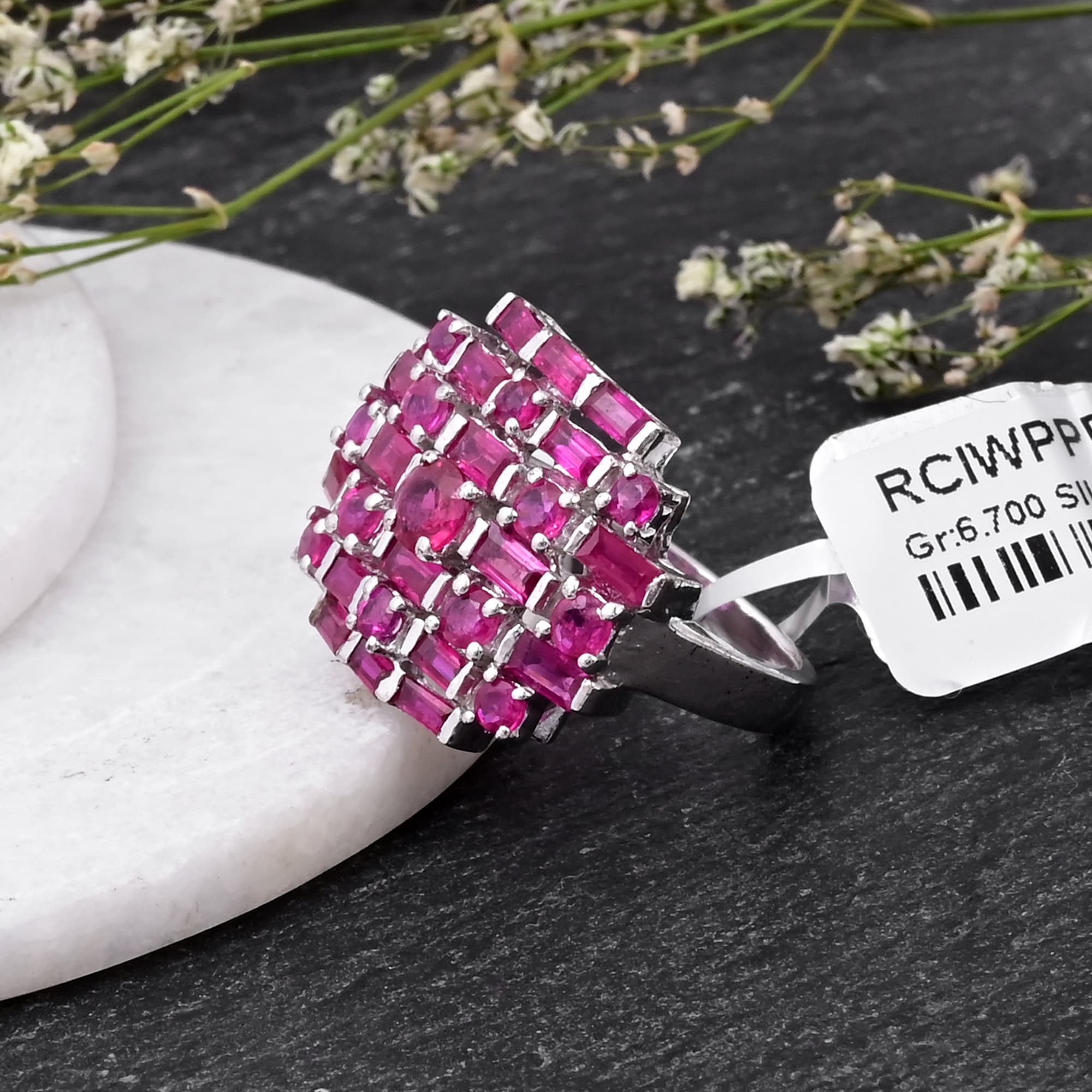 Ruby Mosaic Royale Ring