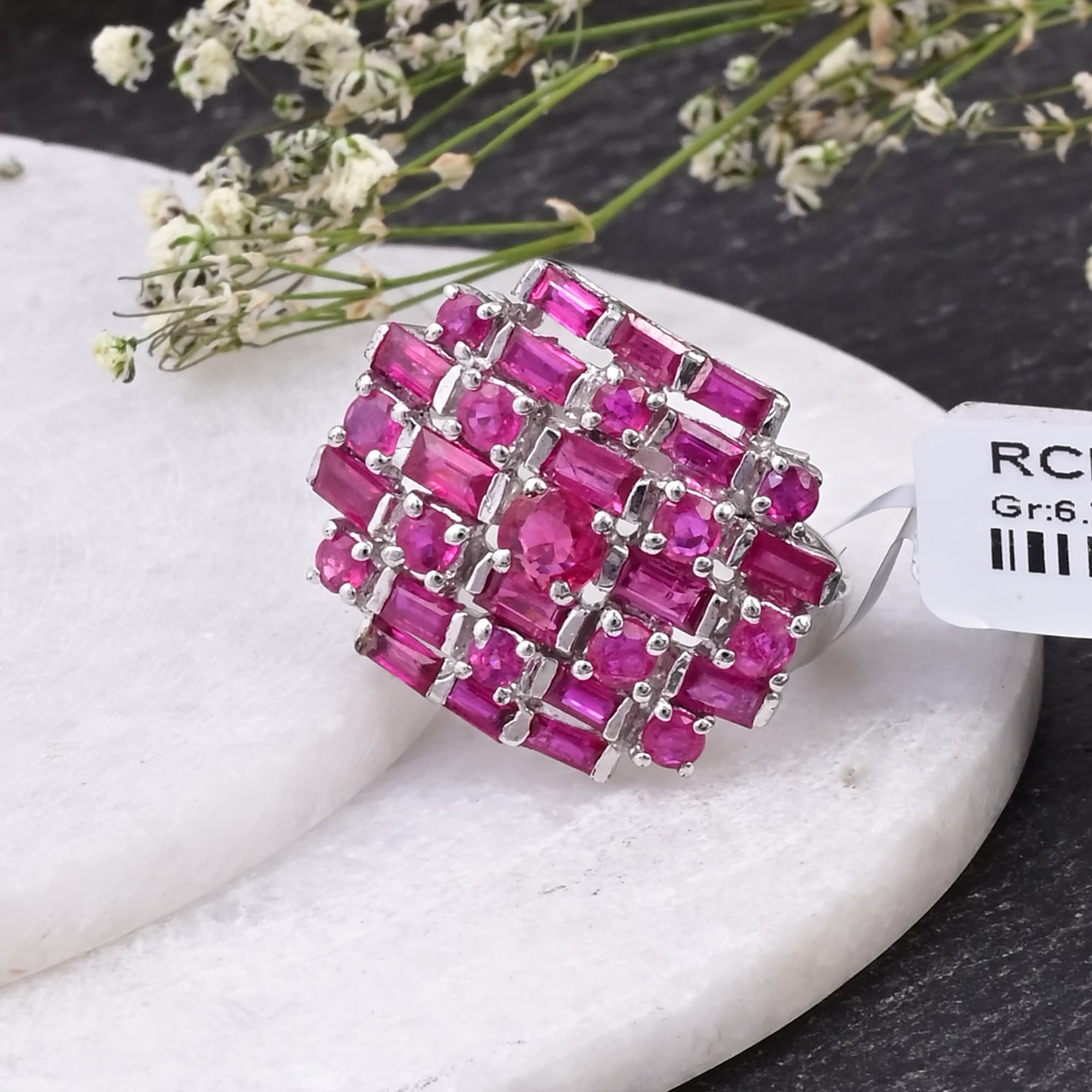 Ruby Mosaic Royale Ring