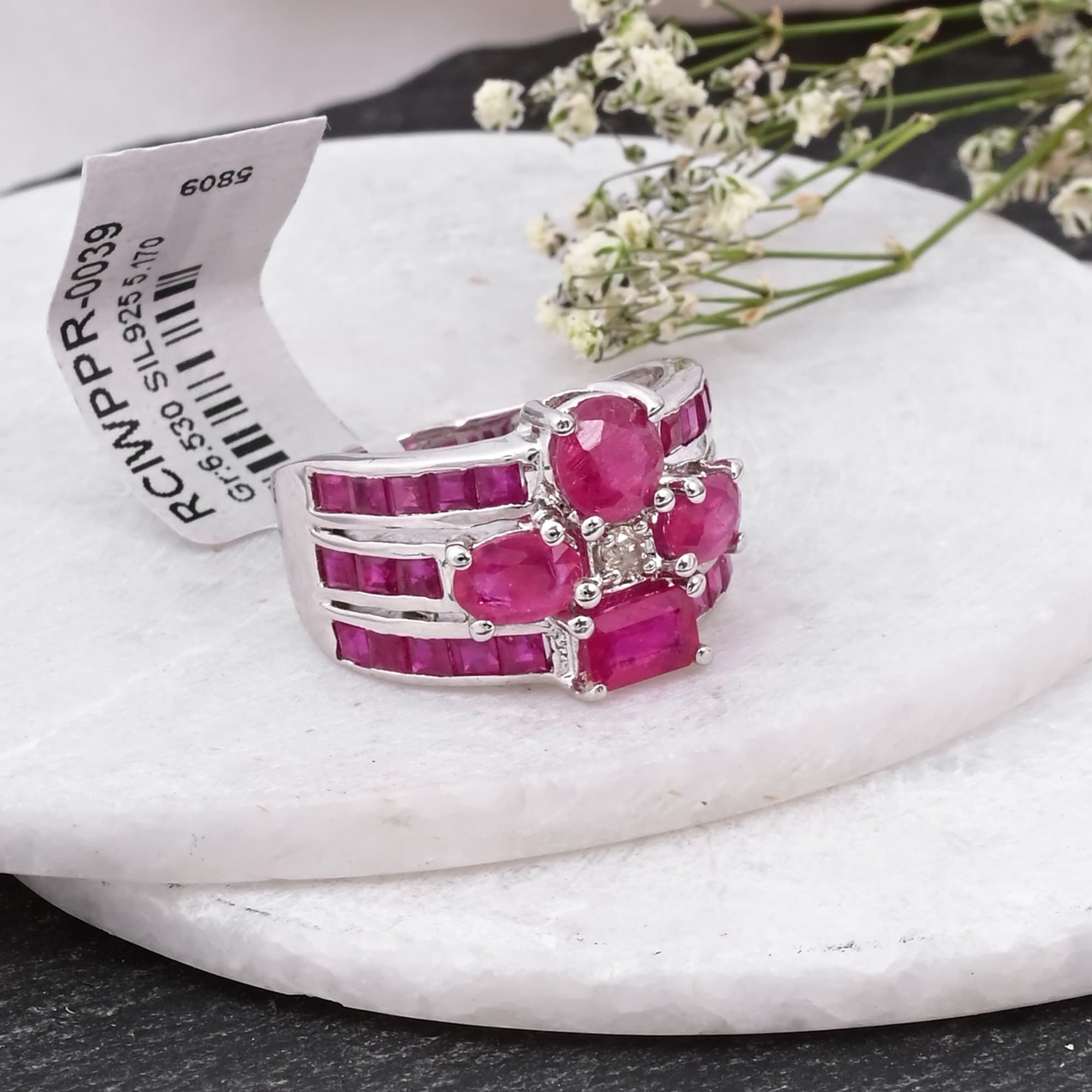 Imperial Ruby Crown Ring alternate view