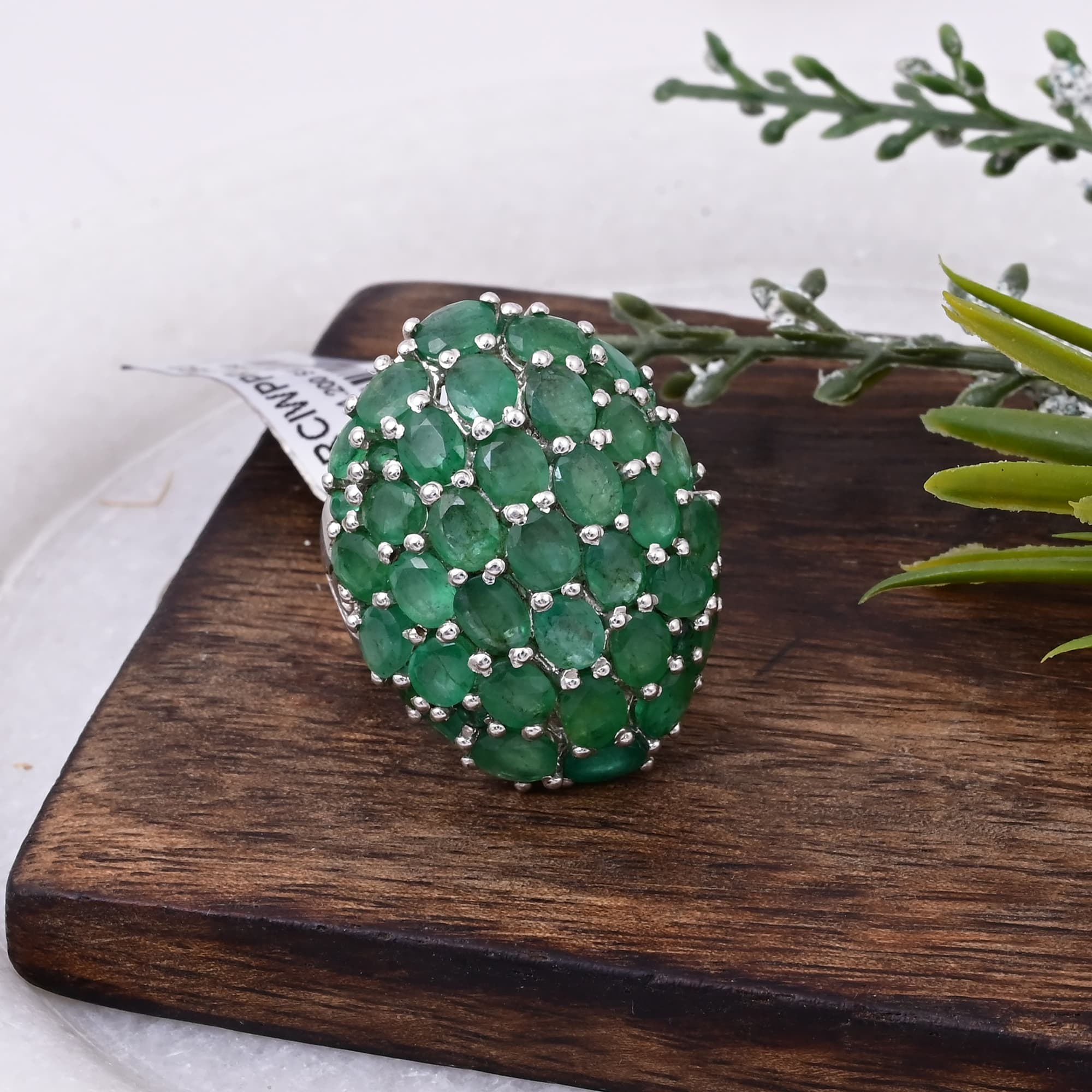 Emerald Majesty Dome Ring