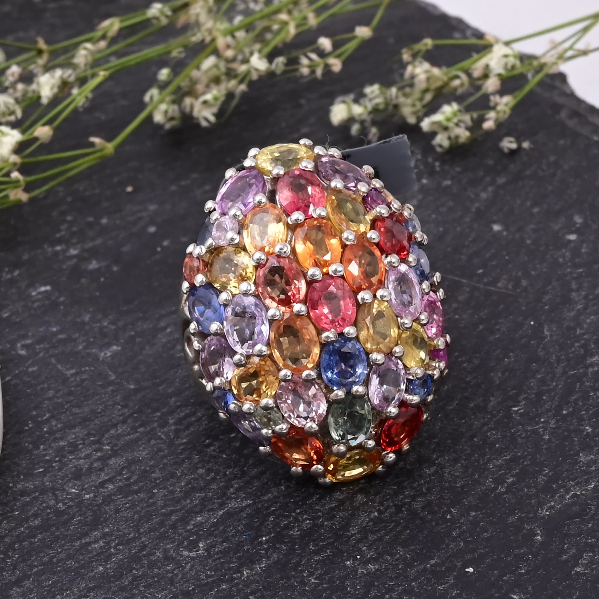 Royal Kaleidoscope Sapphire Ring