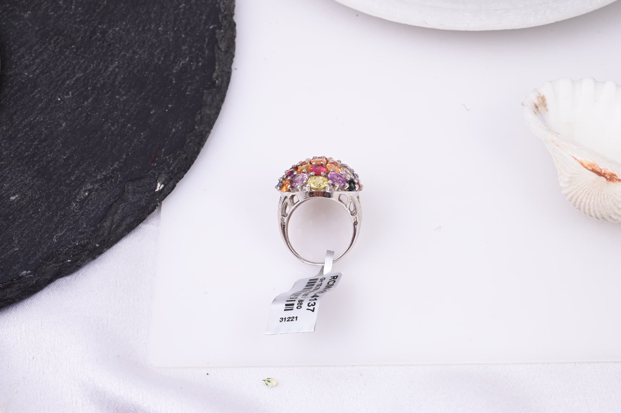 Royal Kaleidoscope Sapphire Ring