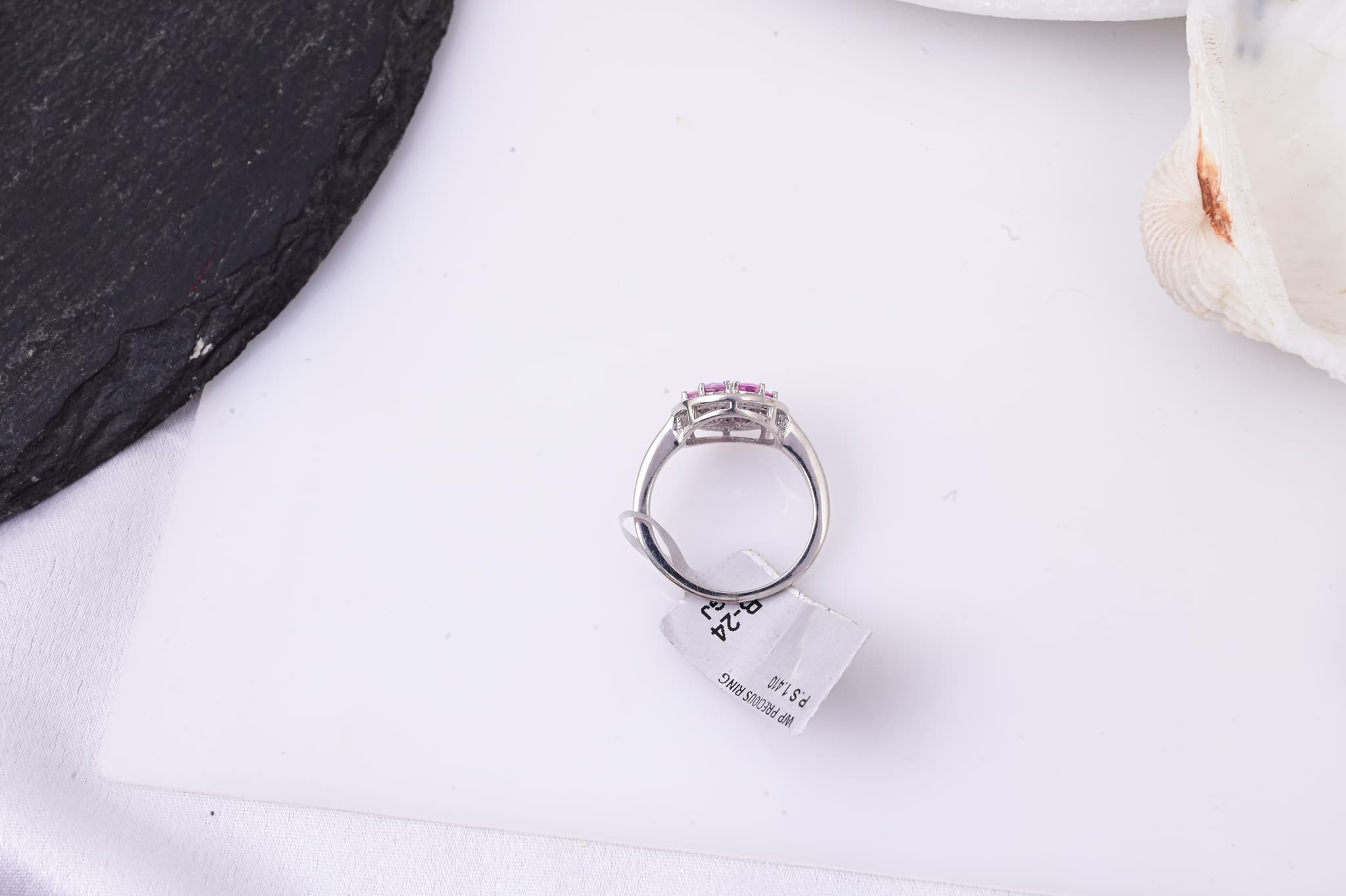 Rosé Blossom Pink Sapphire Ring