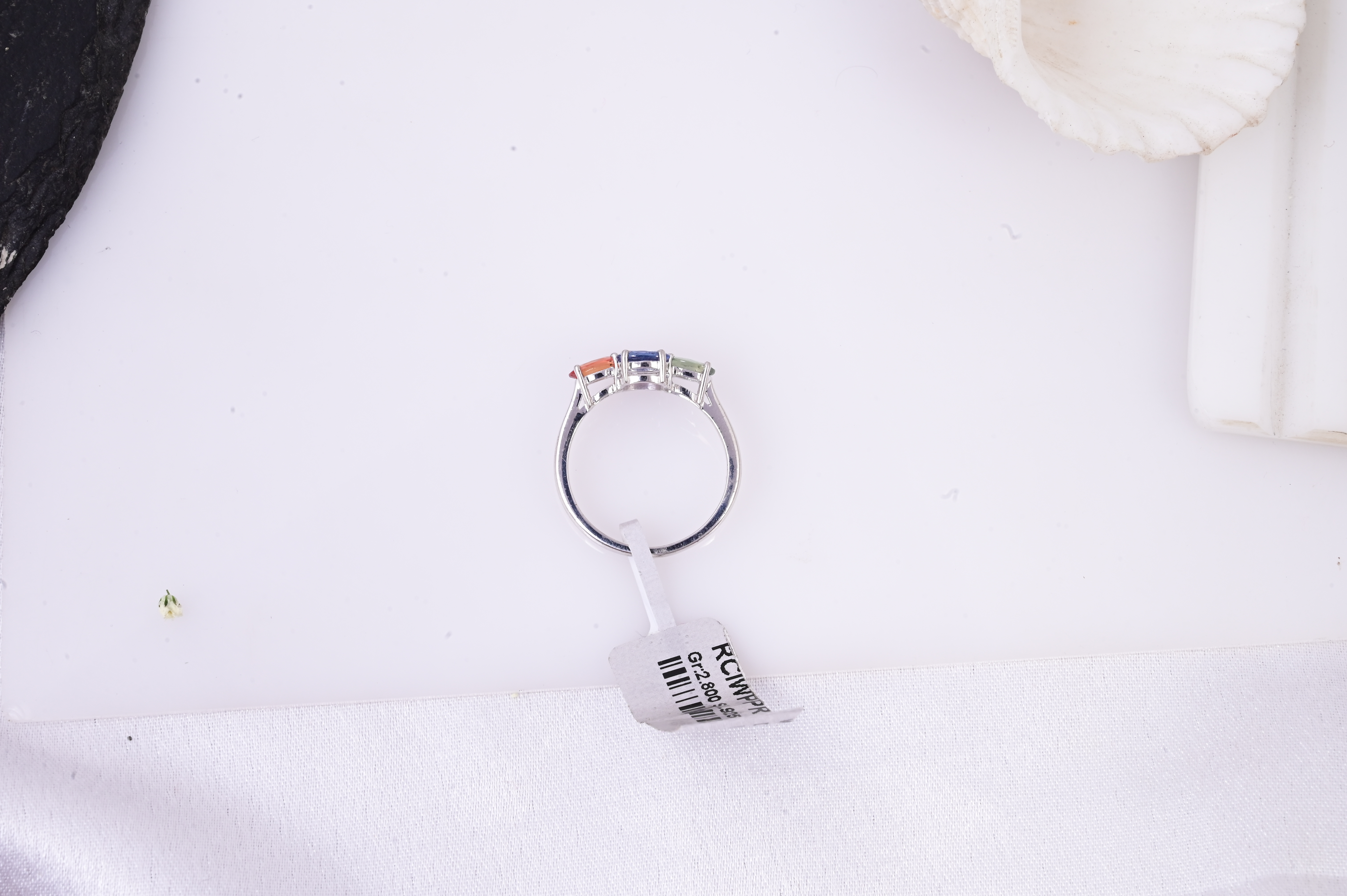 Harmony Petal Multi Sapphire Ring