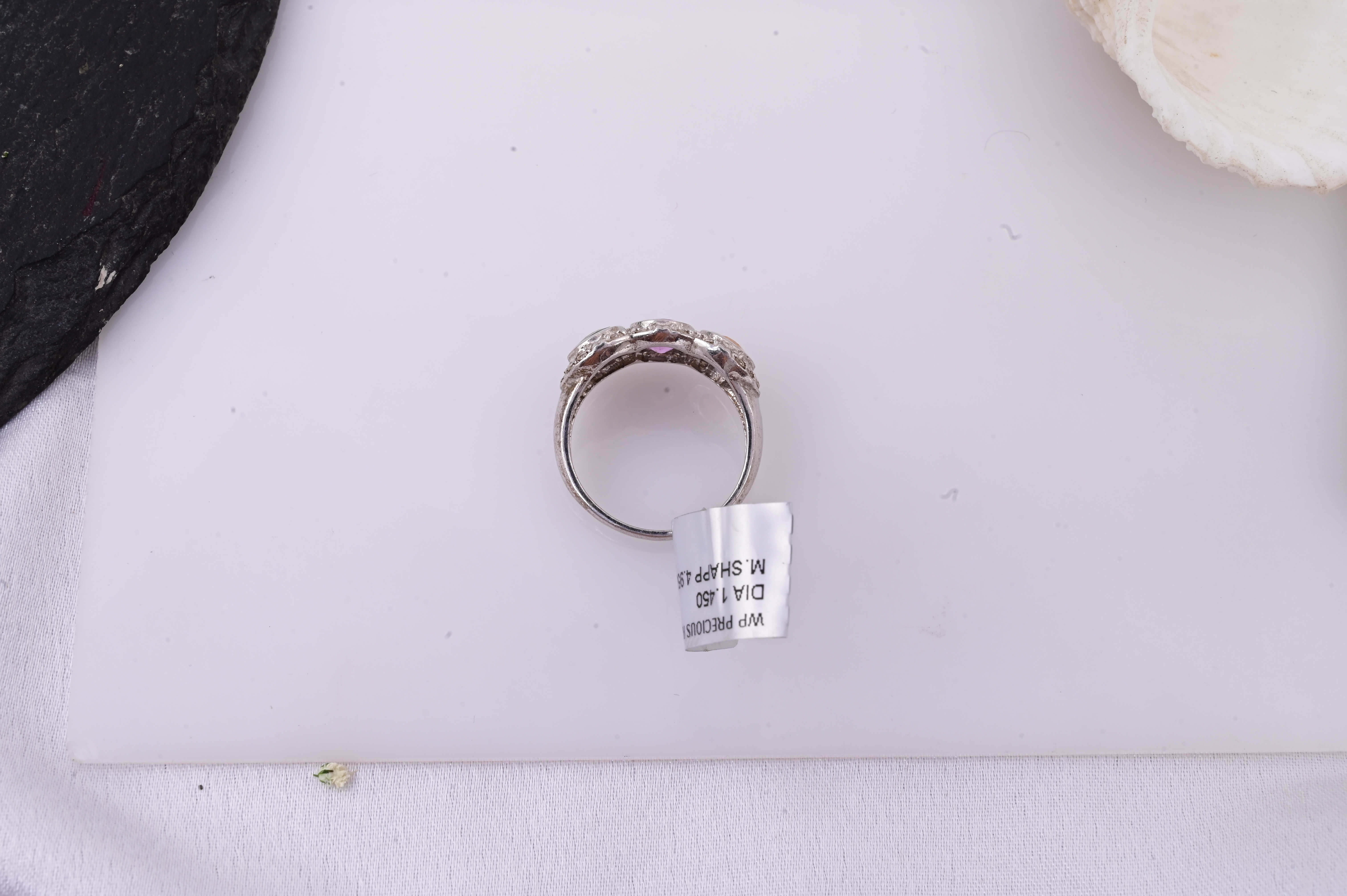 Trinity Aura Multi Sapphire Ring