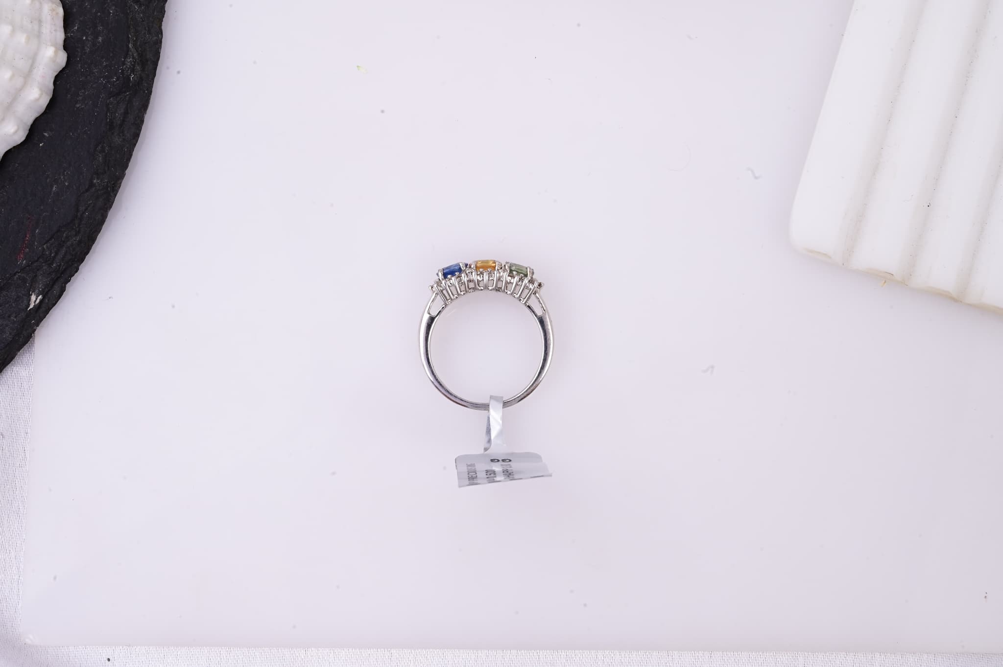 Trinity Sapphire Diamond Ring