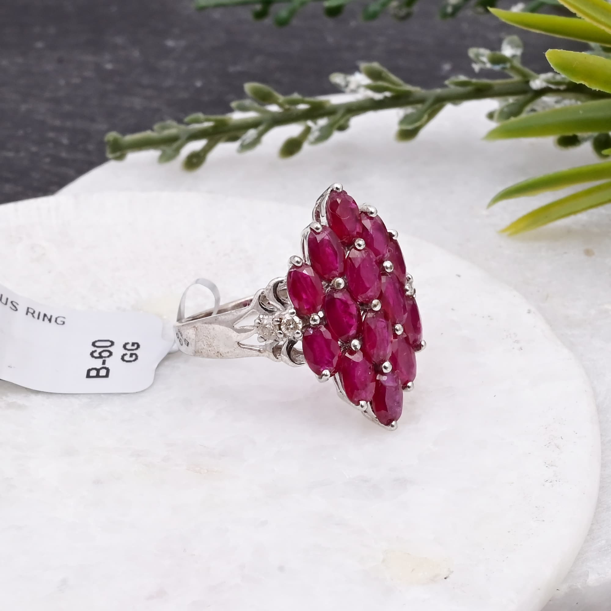 Crimson Marquis Ruby Ring alternate view