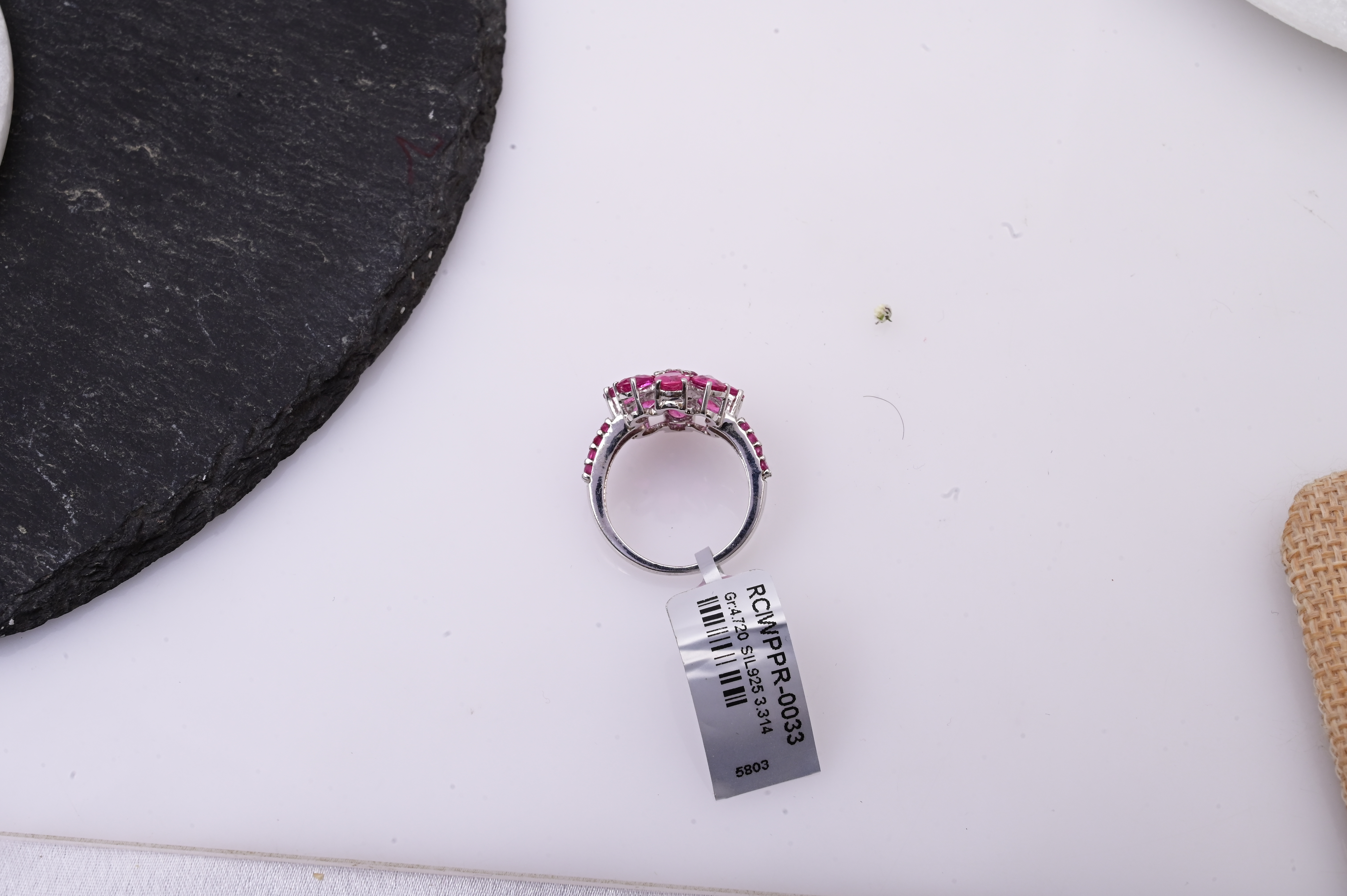 Royal Ruby Bloom Ring