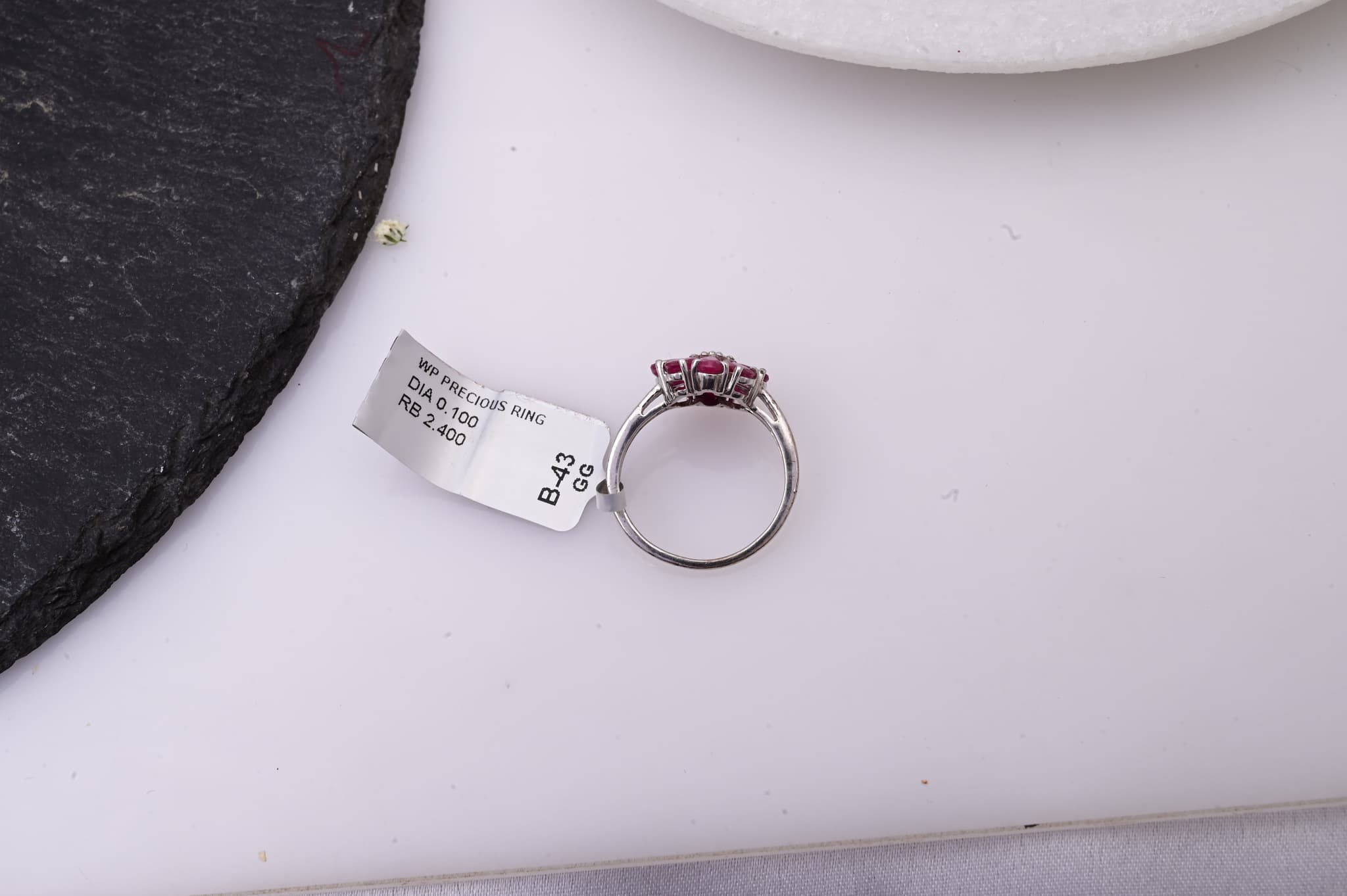 Ruby Petal Bloom Ring