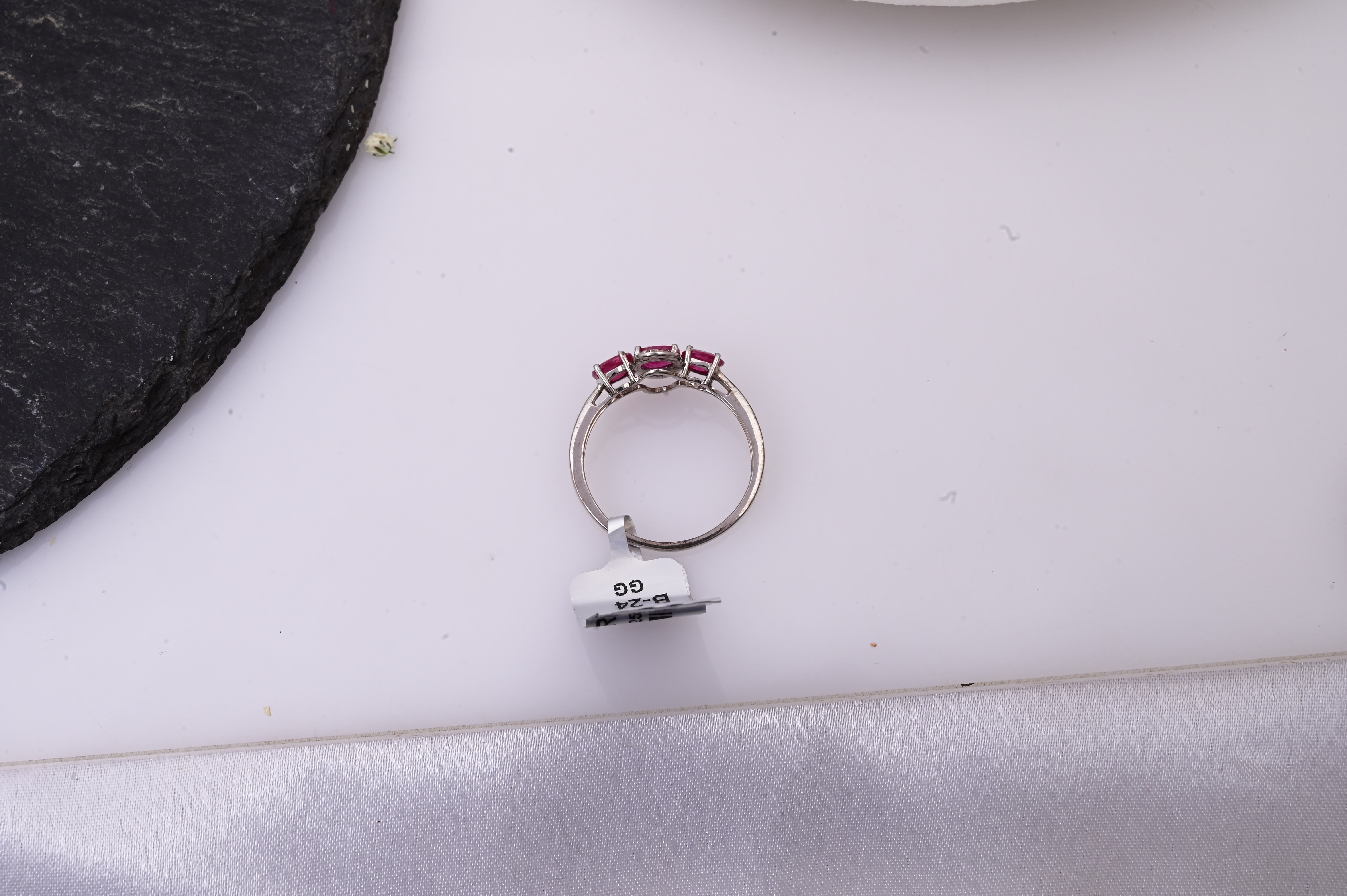 Ruby Trio Elegance Ring