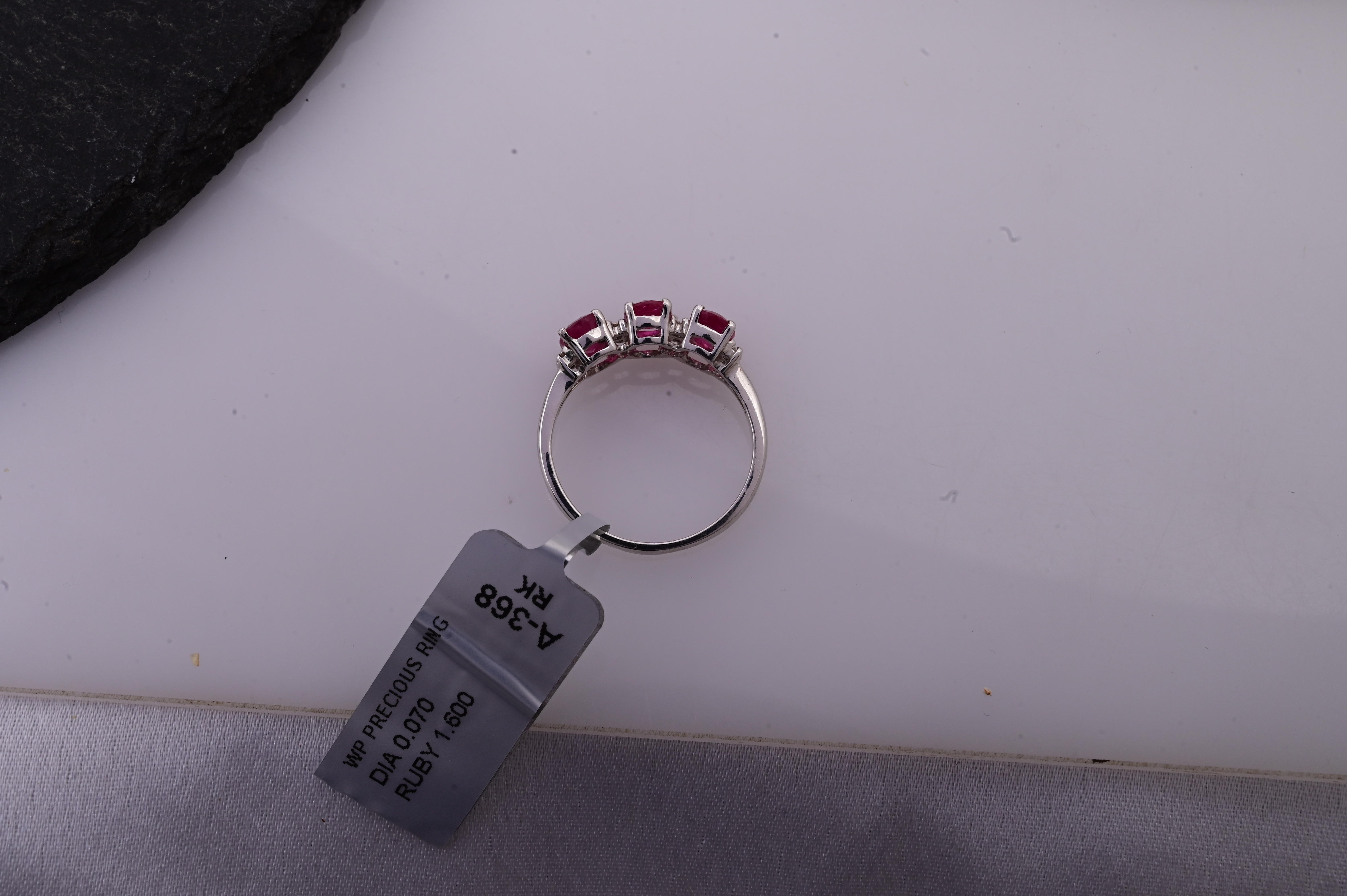 Ruby Trinity Classic Ring