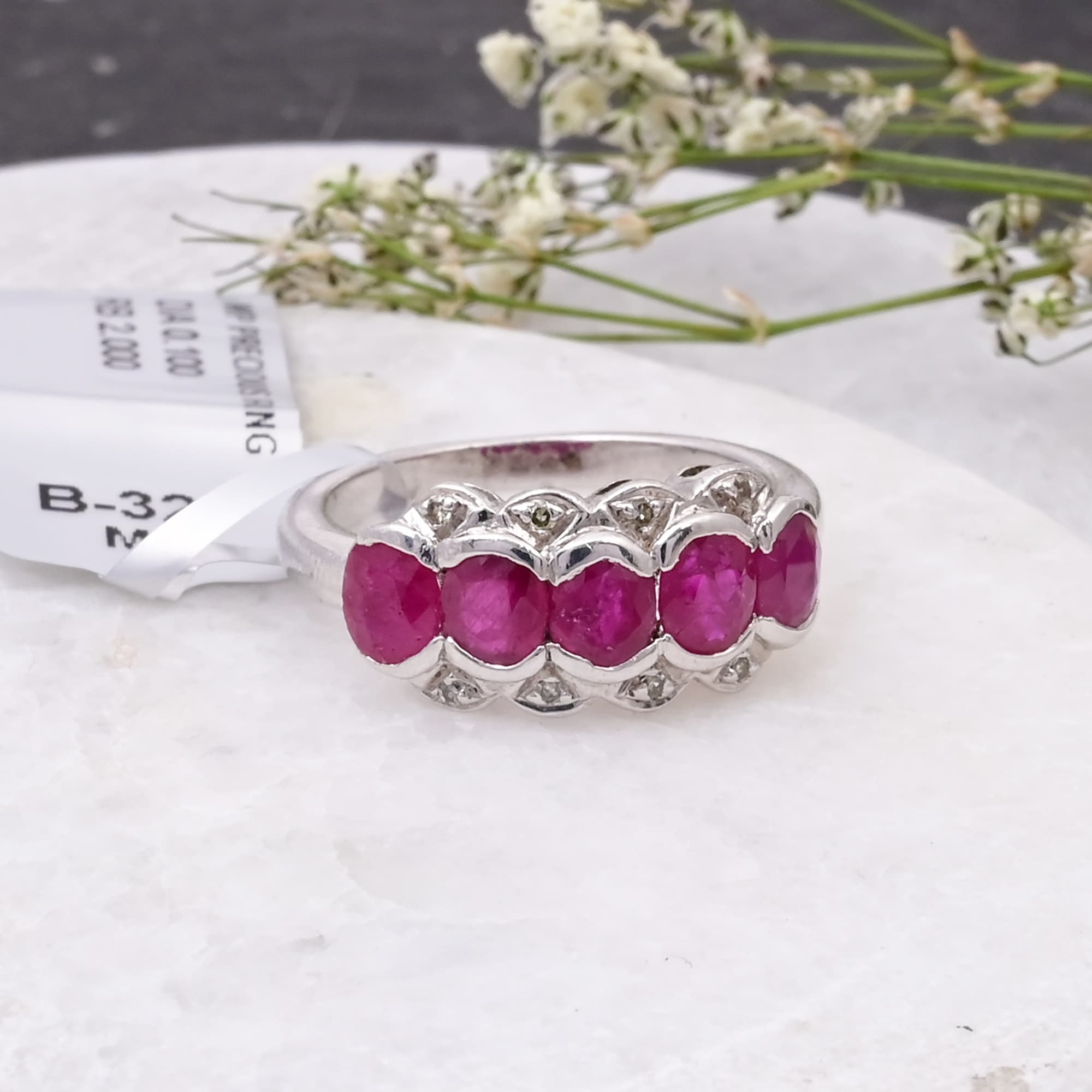 Ruby Royale Band Ring