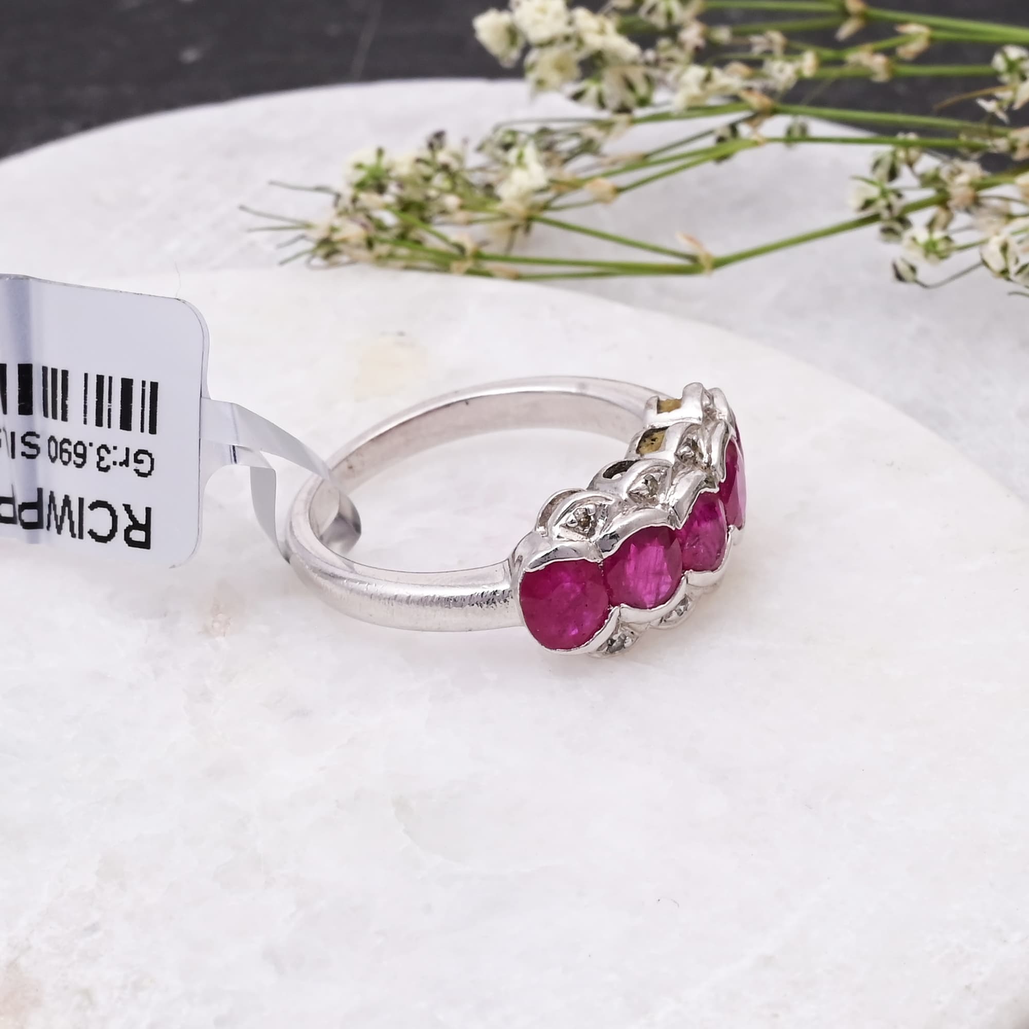 Ruby Royale Band Ring alternate view