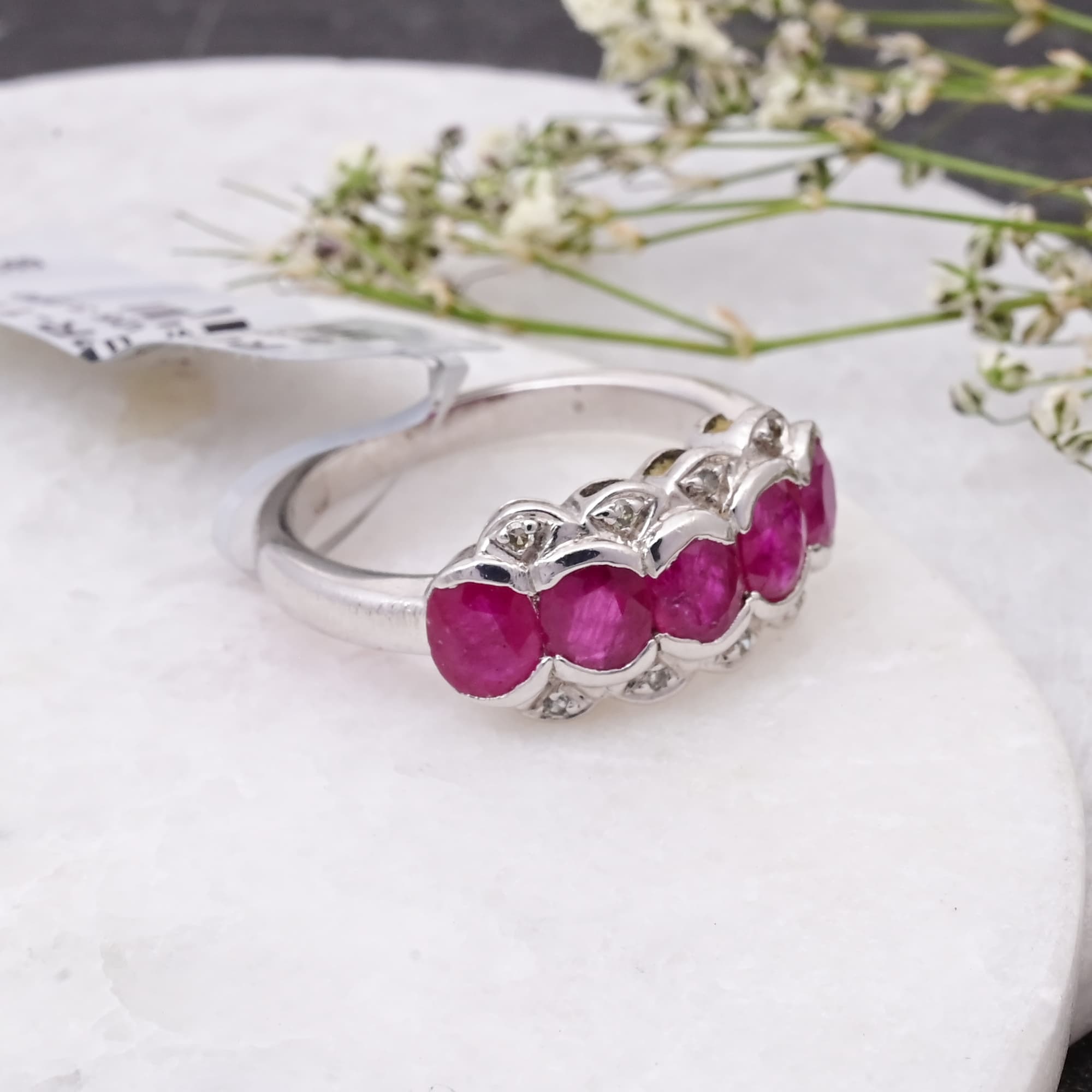 Ruby Royale Band Ring