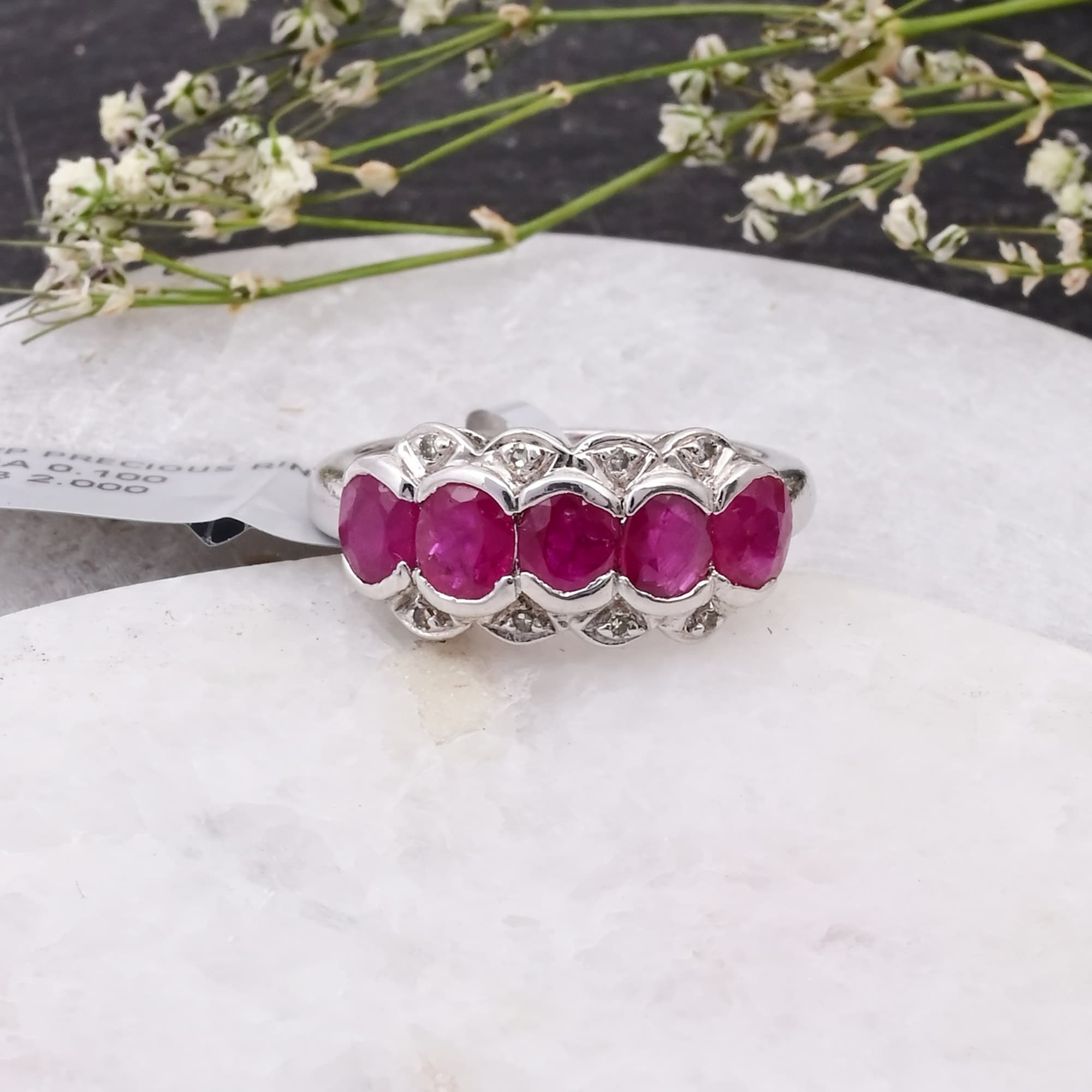 Ruby Royale Band Ring