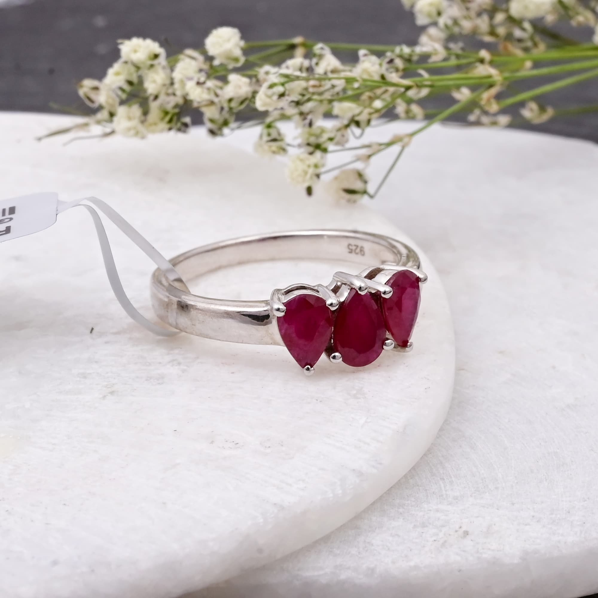 Ruby Trinity Ring