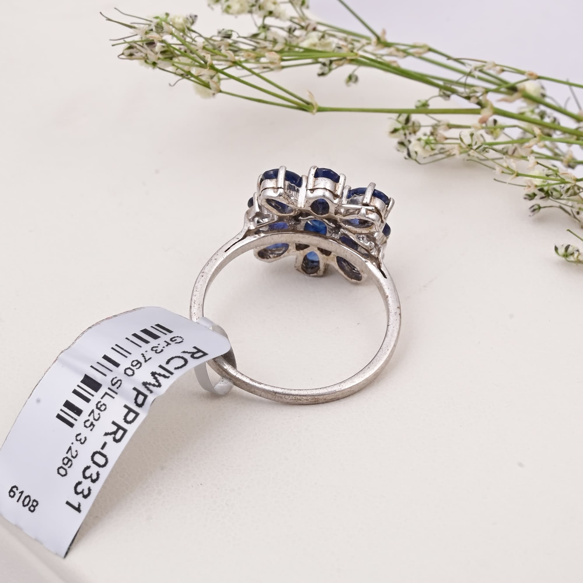 Royal Sapphire Bloom Ring