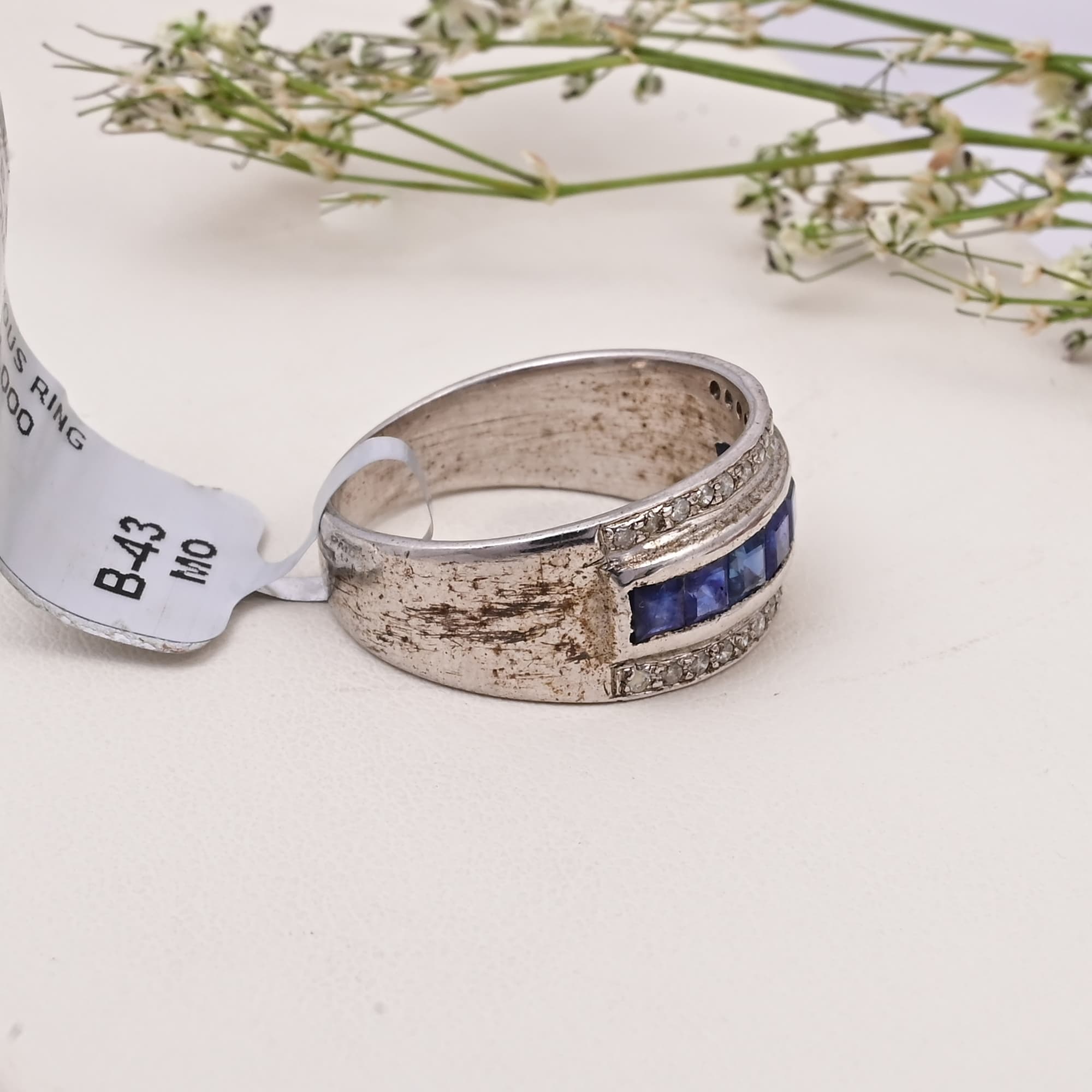 Royal Sapphire Channel Ring