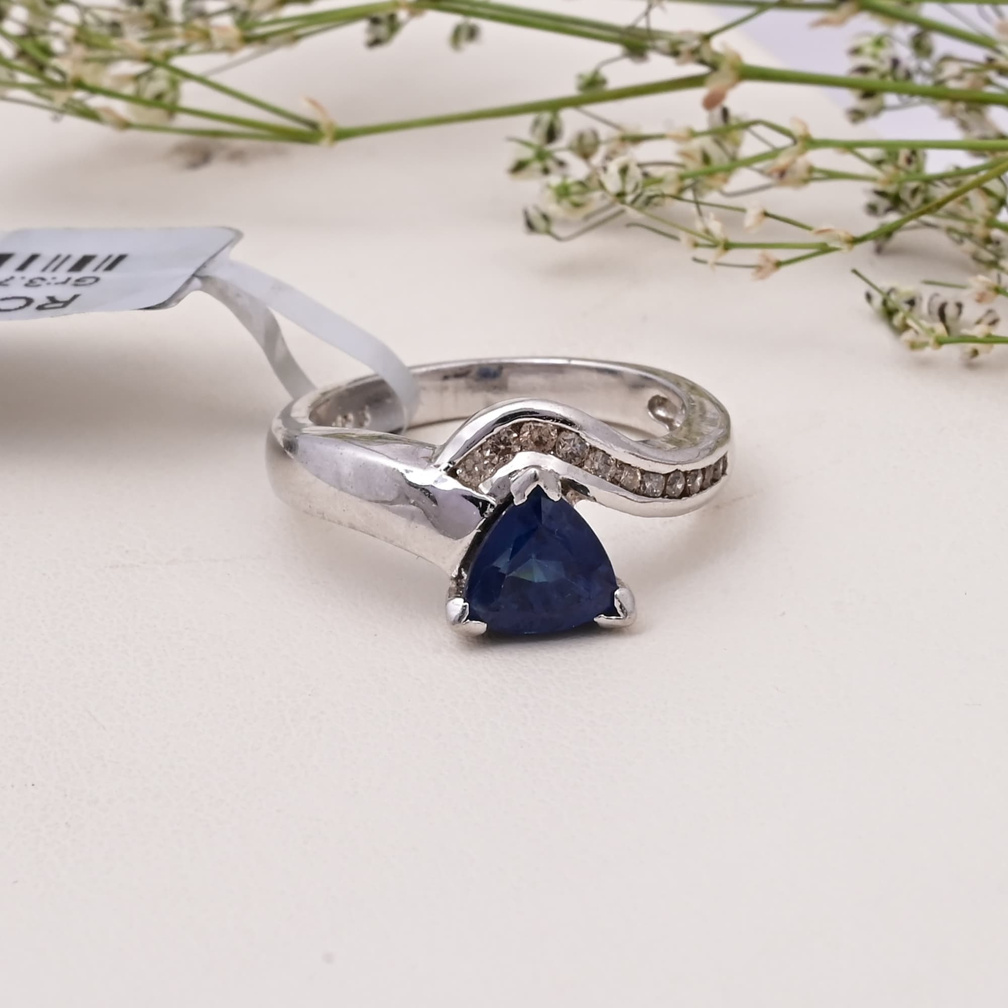Trinity Sapphire Grace Ring