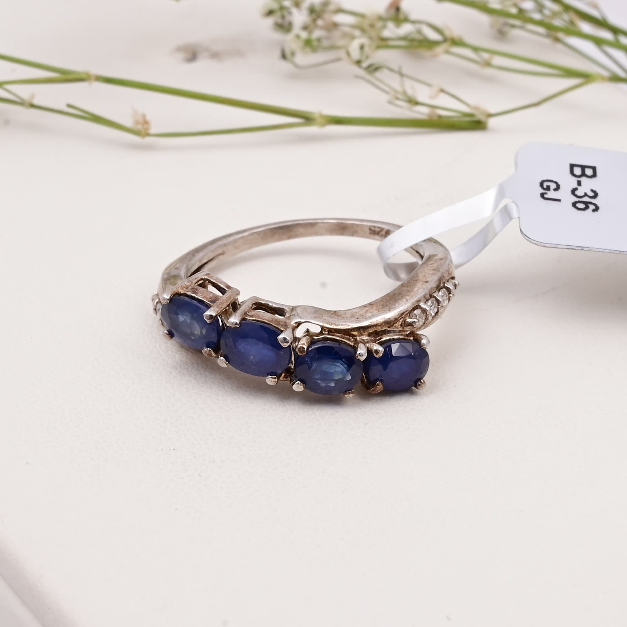 Royal Sapphire Grace Band