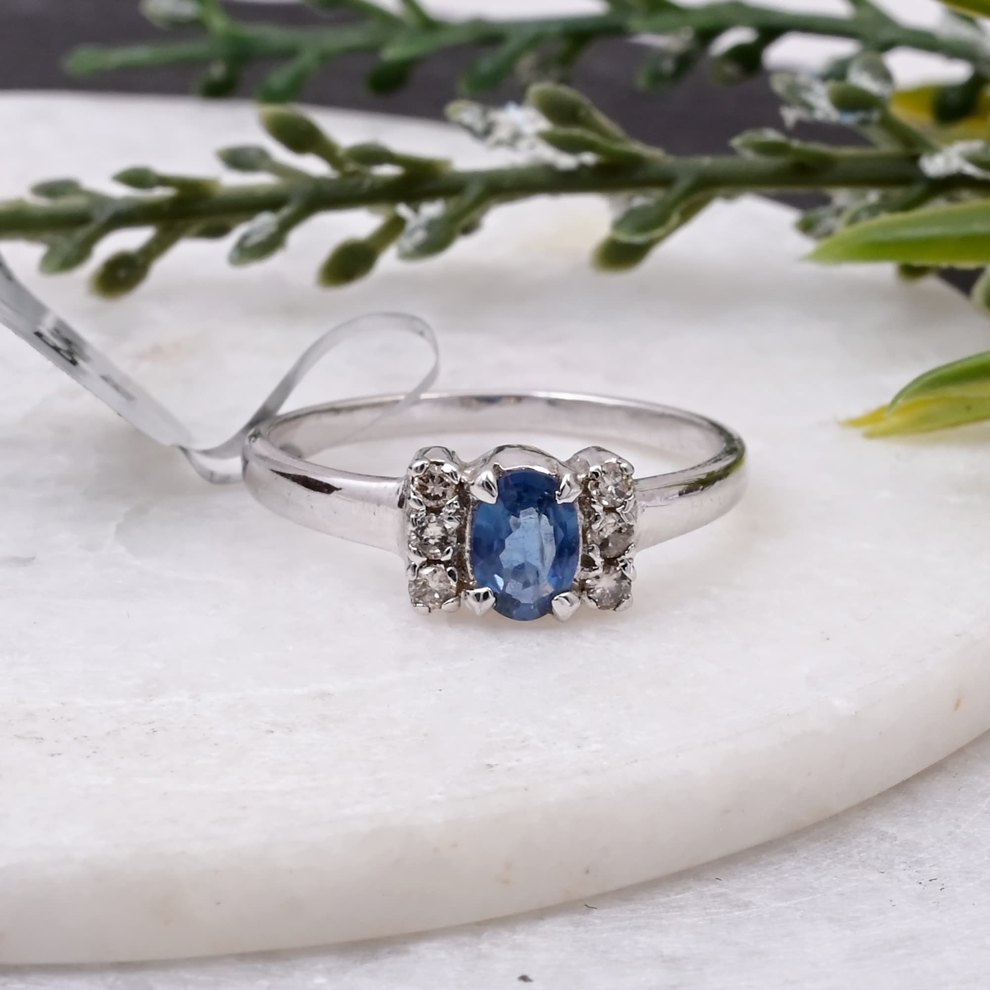 Classic Sapphire Diamond Ring