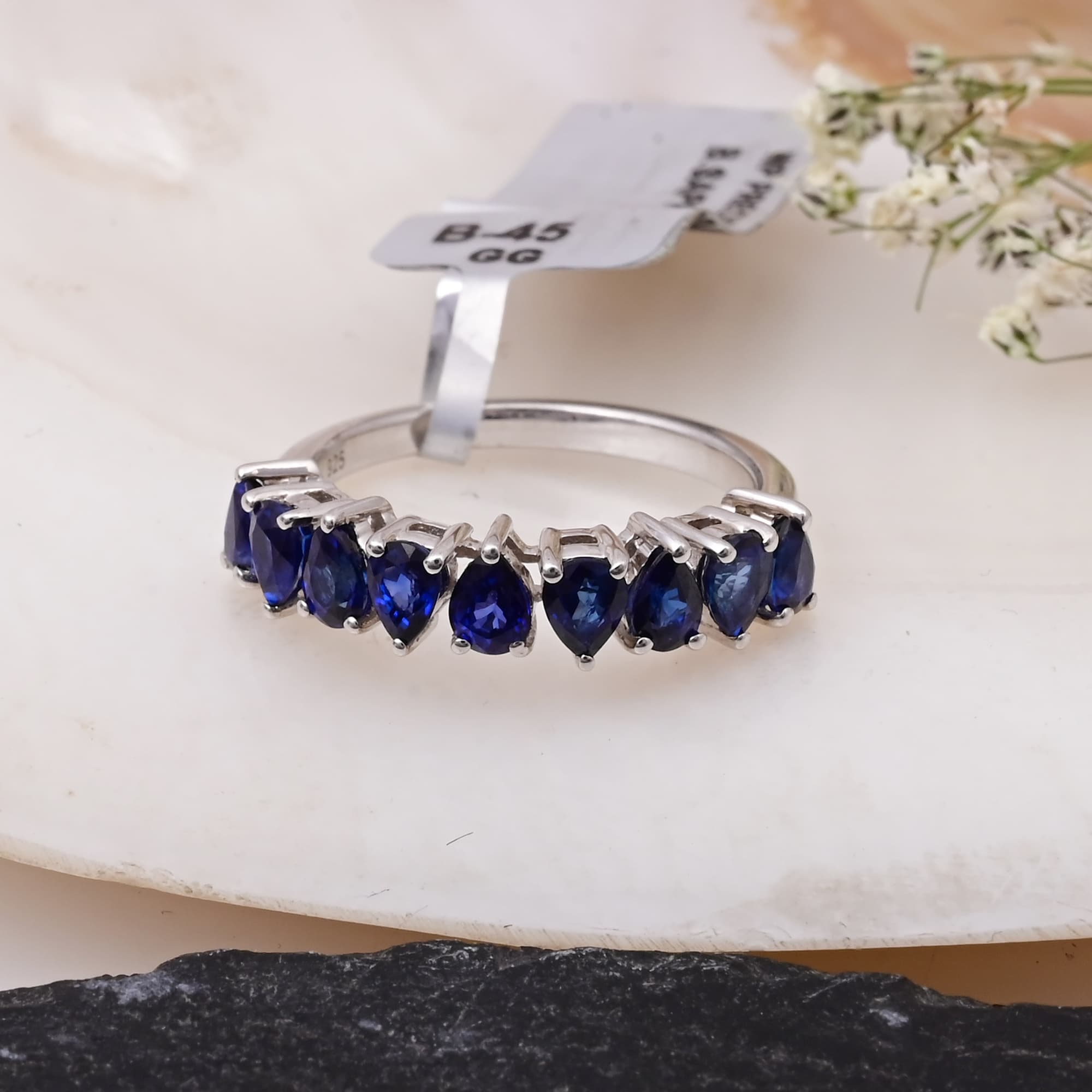 Royal Crown Sapphire Band