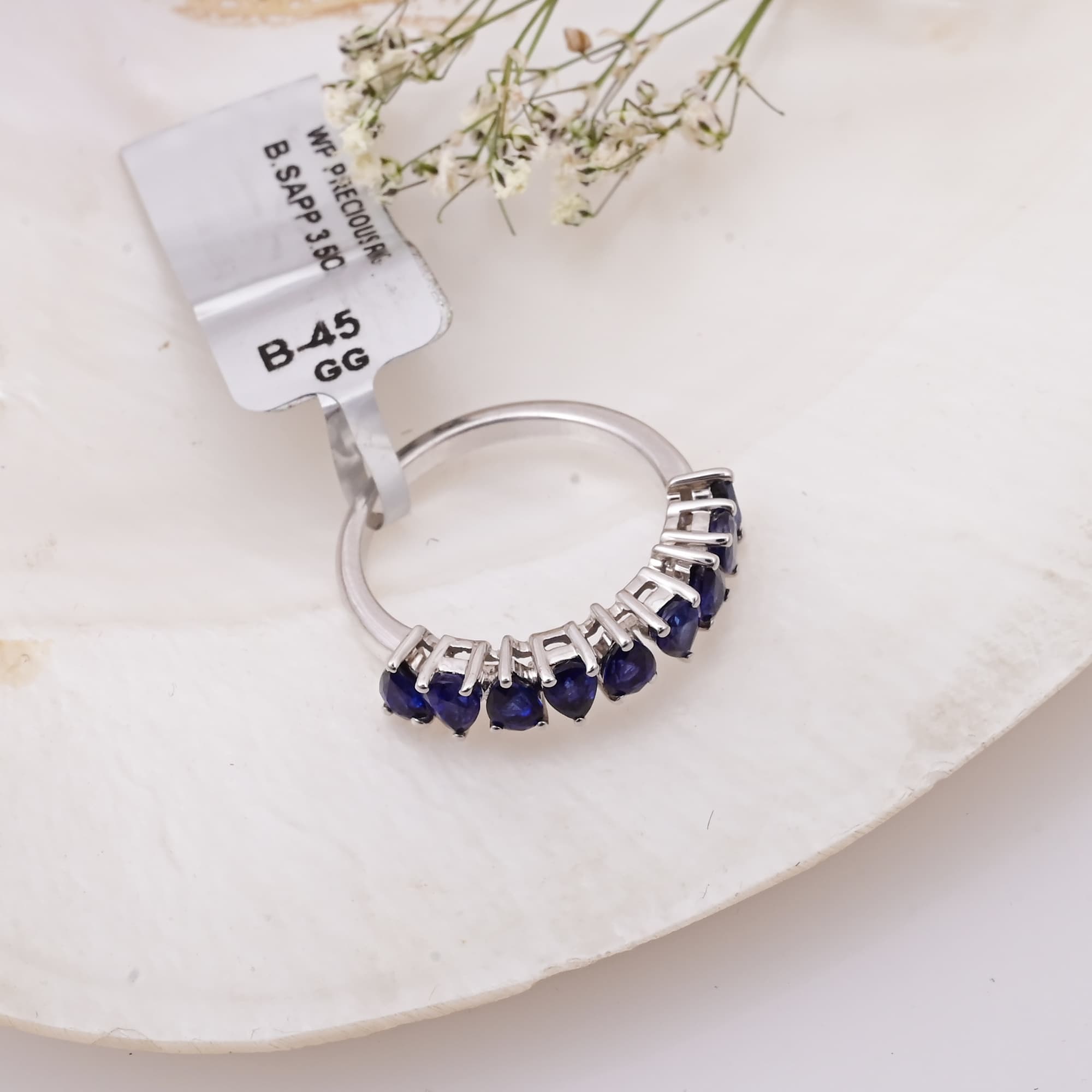 Royal Crown Sapphire Band