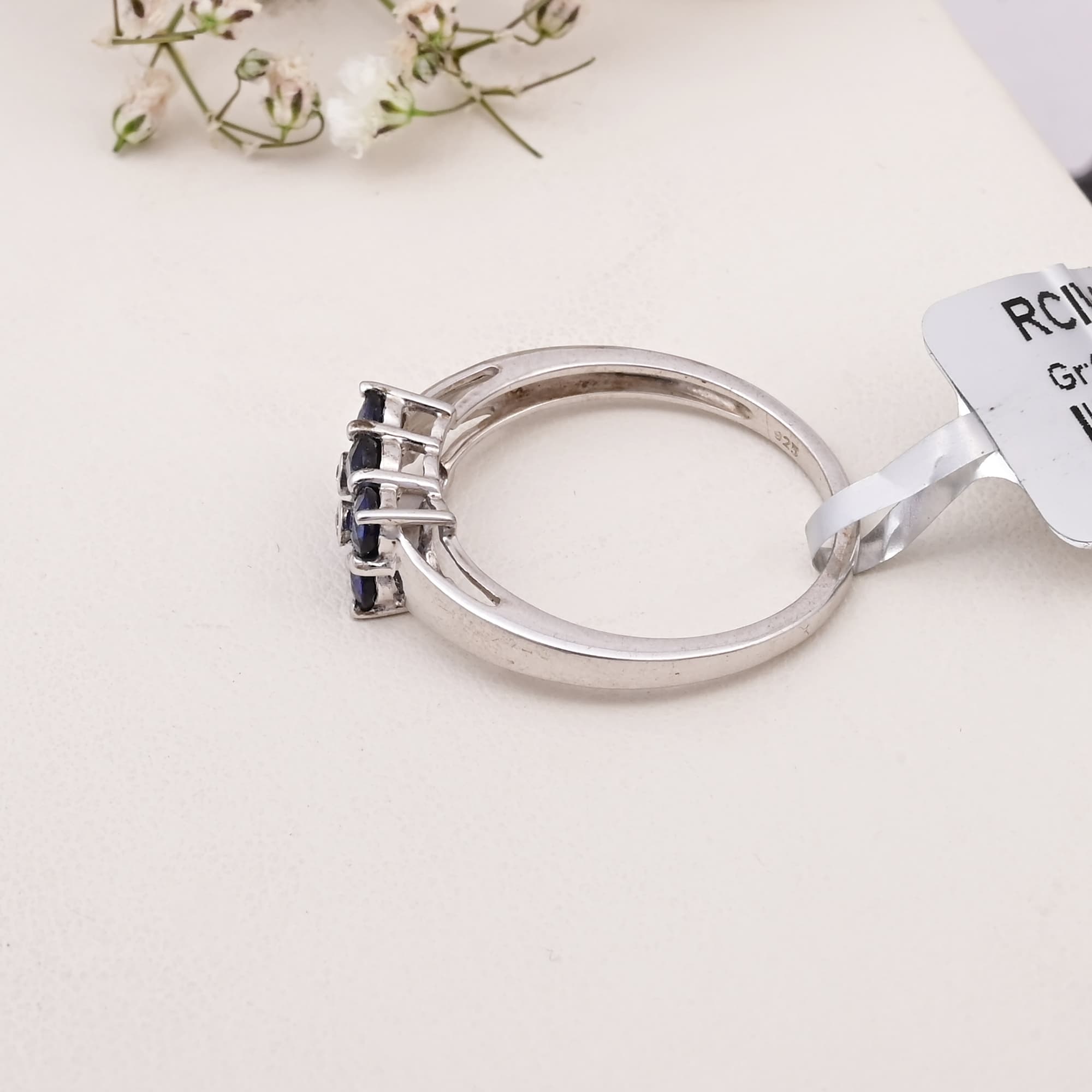 Royal Sapphire Duo Ring