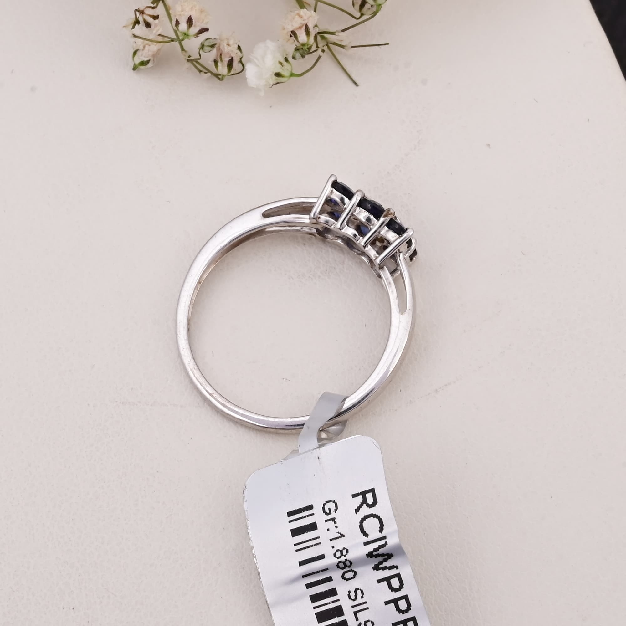 Royal Sapphire Duo Ring