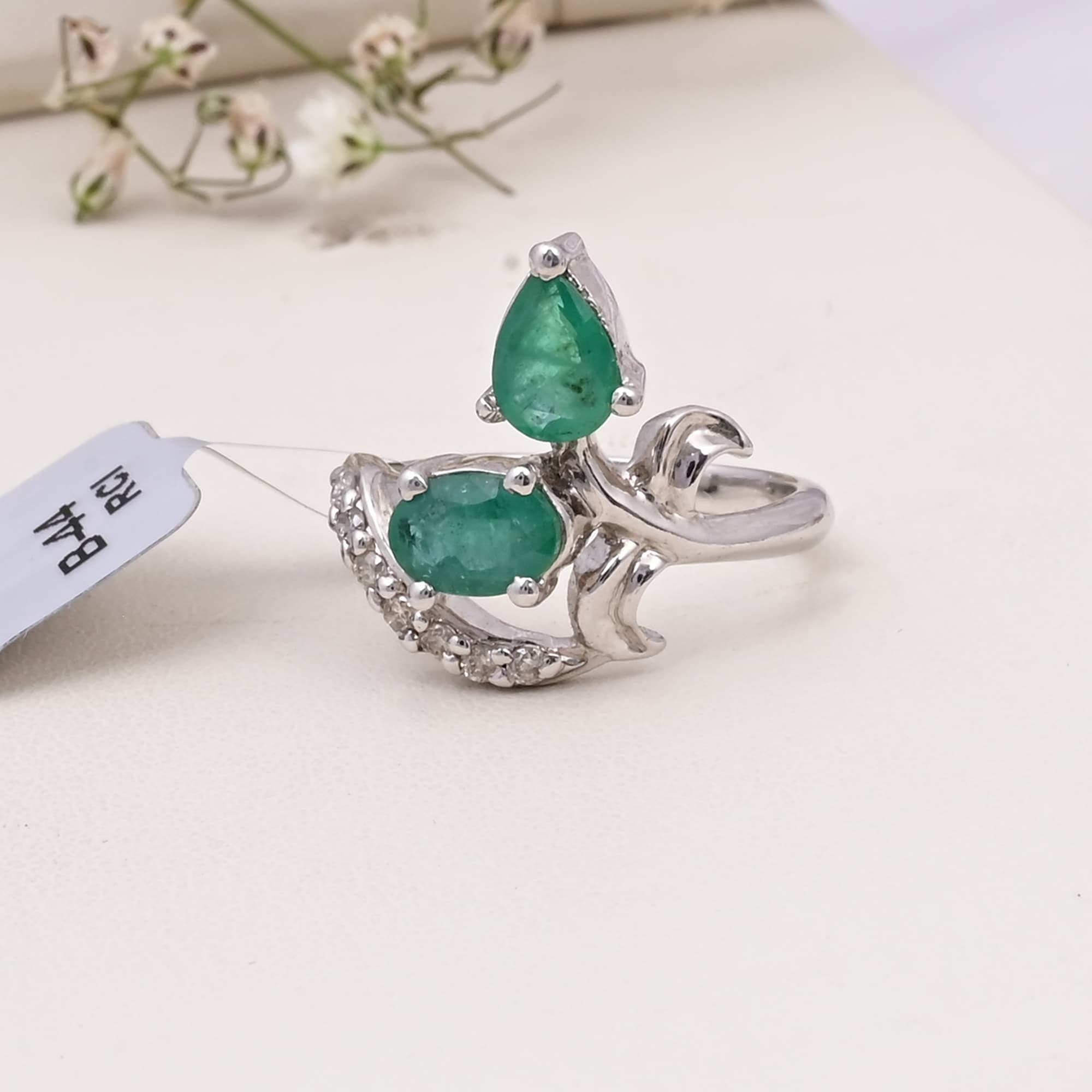 Emerald Vine Ring
