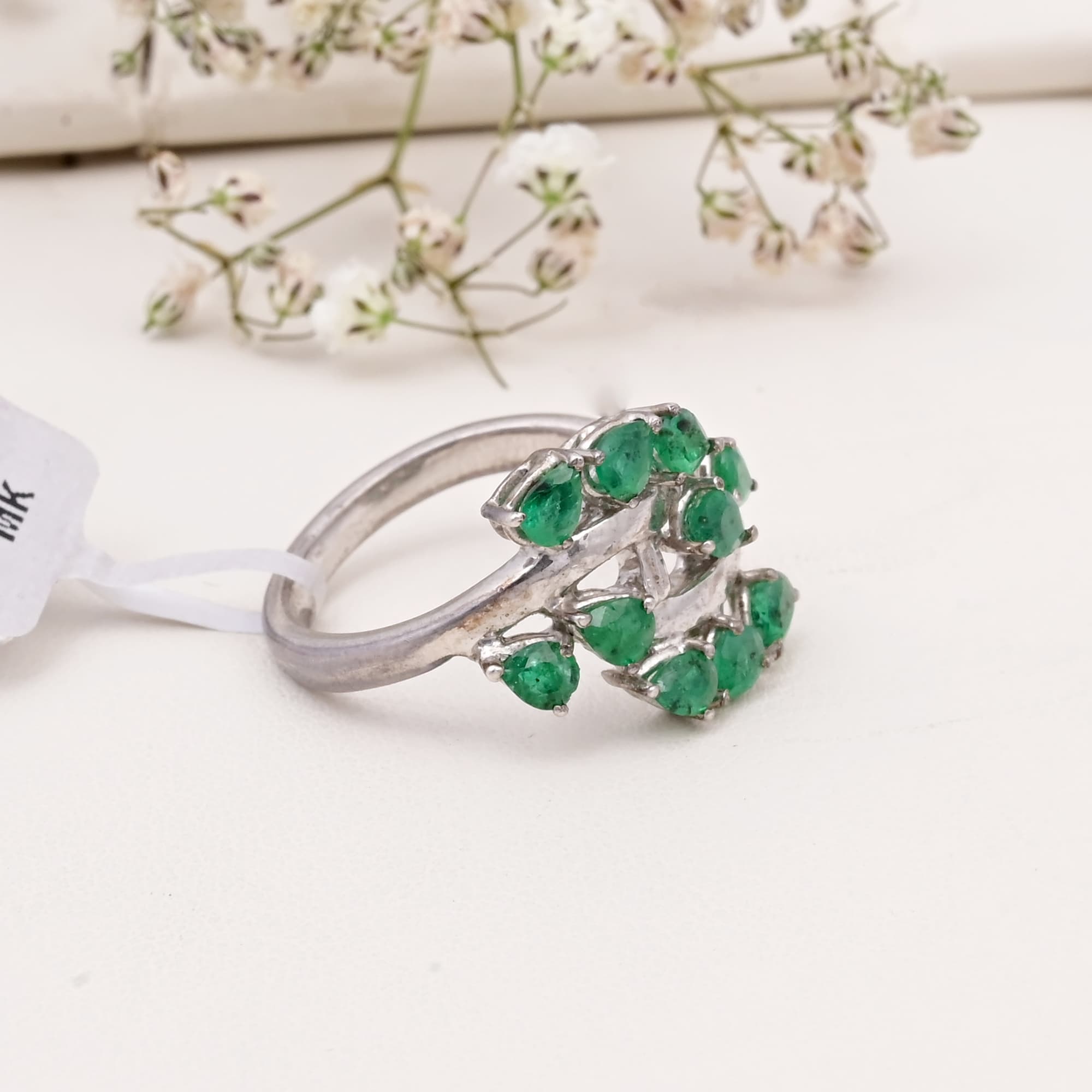 Emerald Garden Wrap Ring alternate view