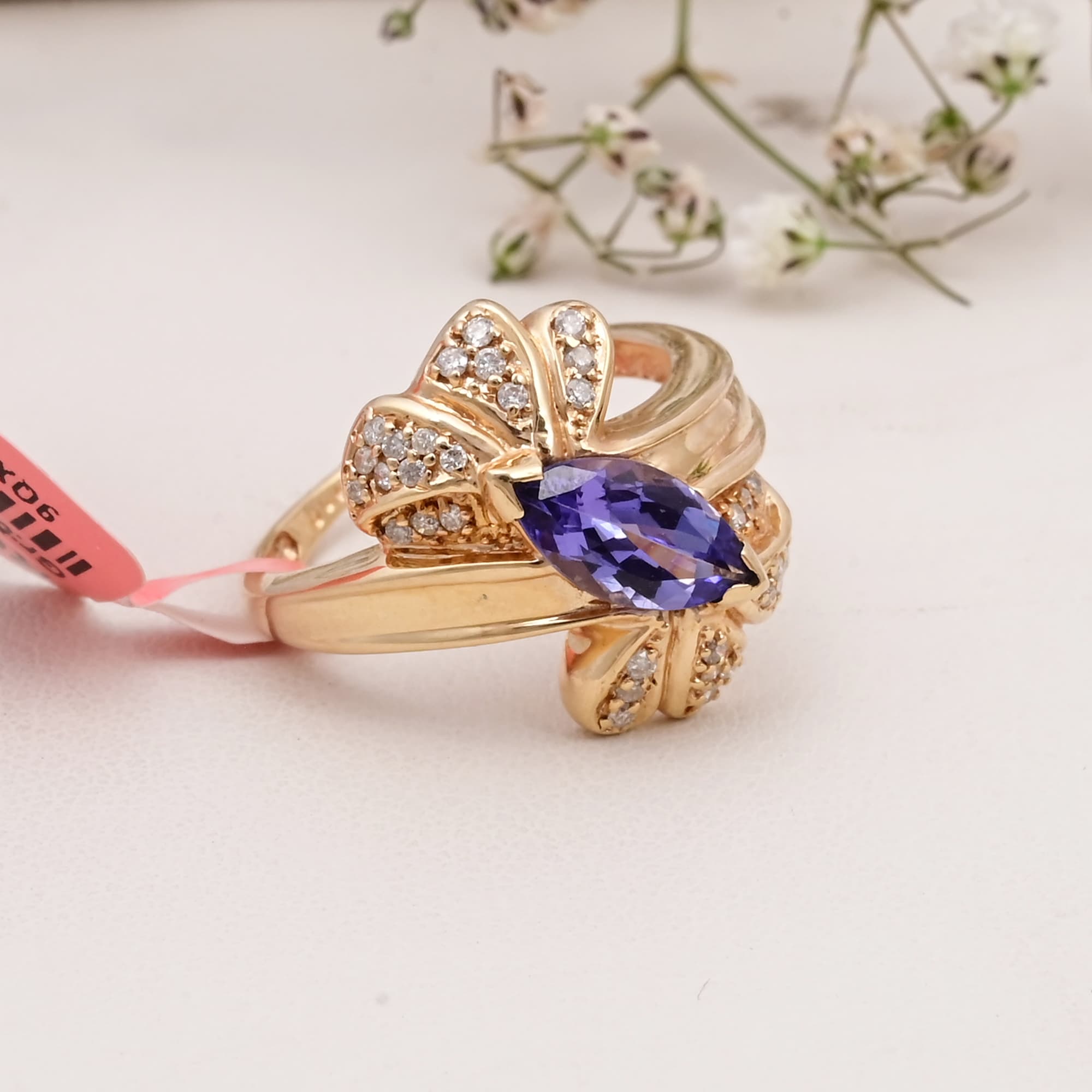 Regal Bloom Tanzanite Ring alternate view