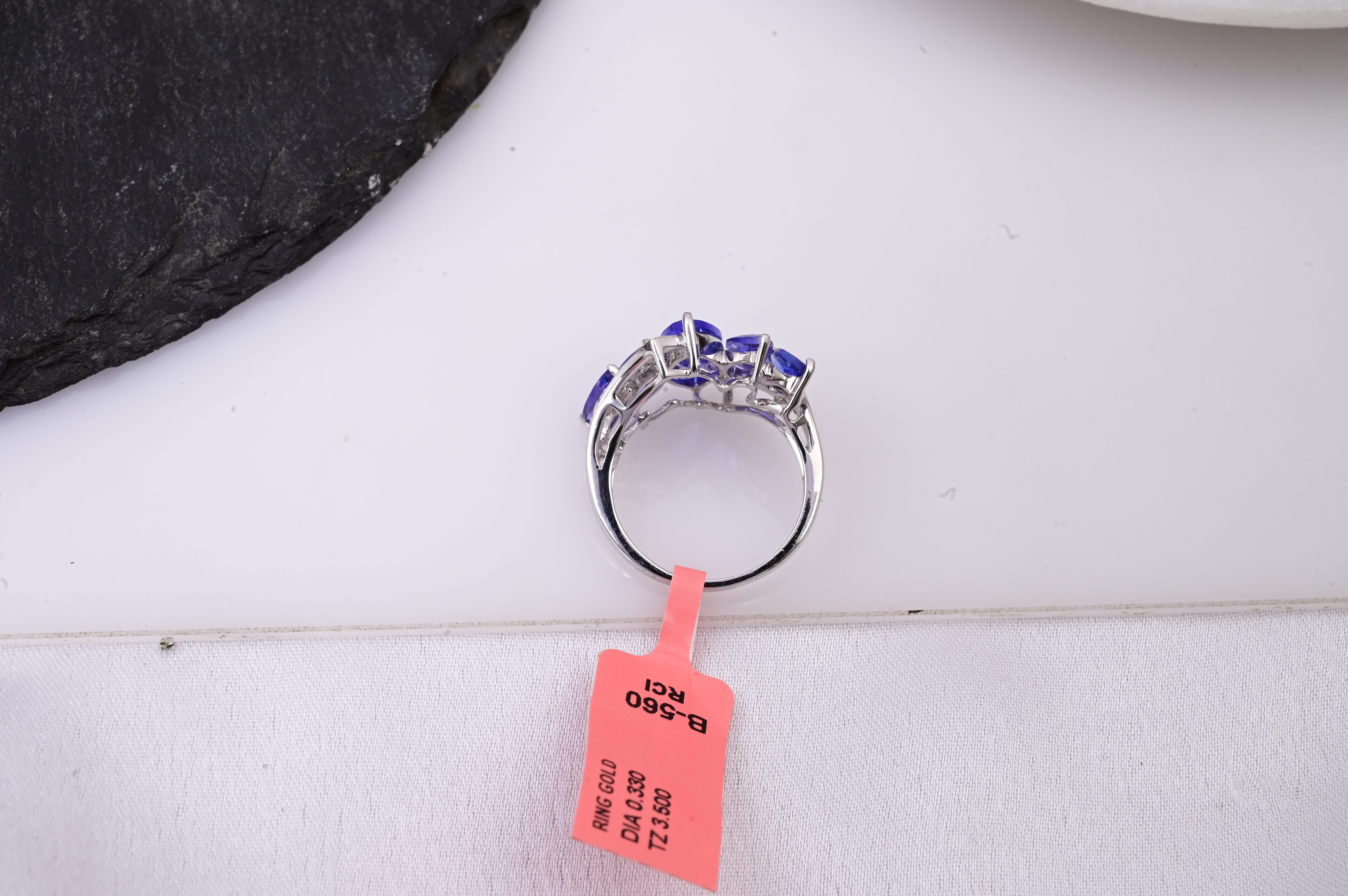 Majestic Bloom Tanzanite Ring