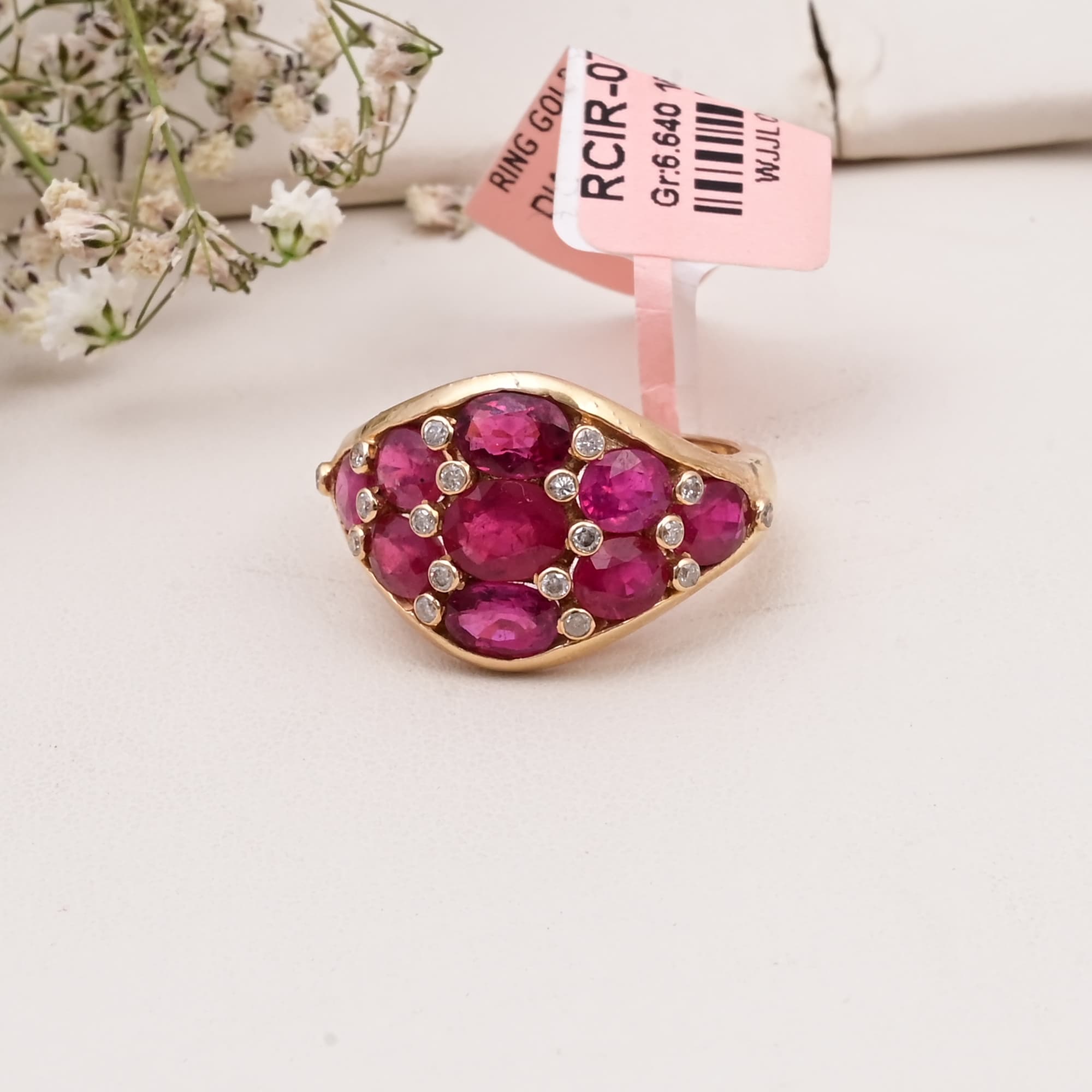 Royal Ruby Constellation Ring