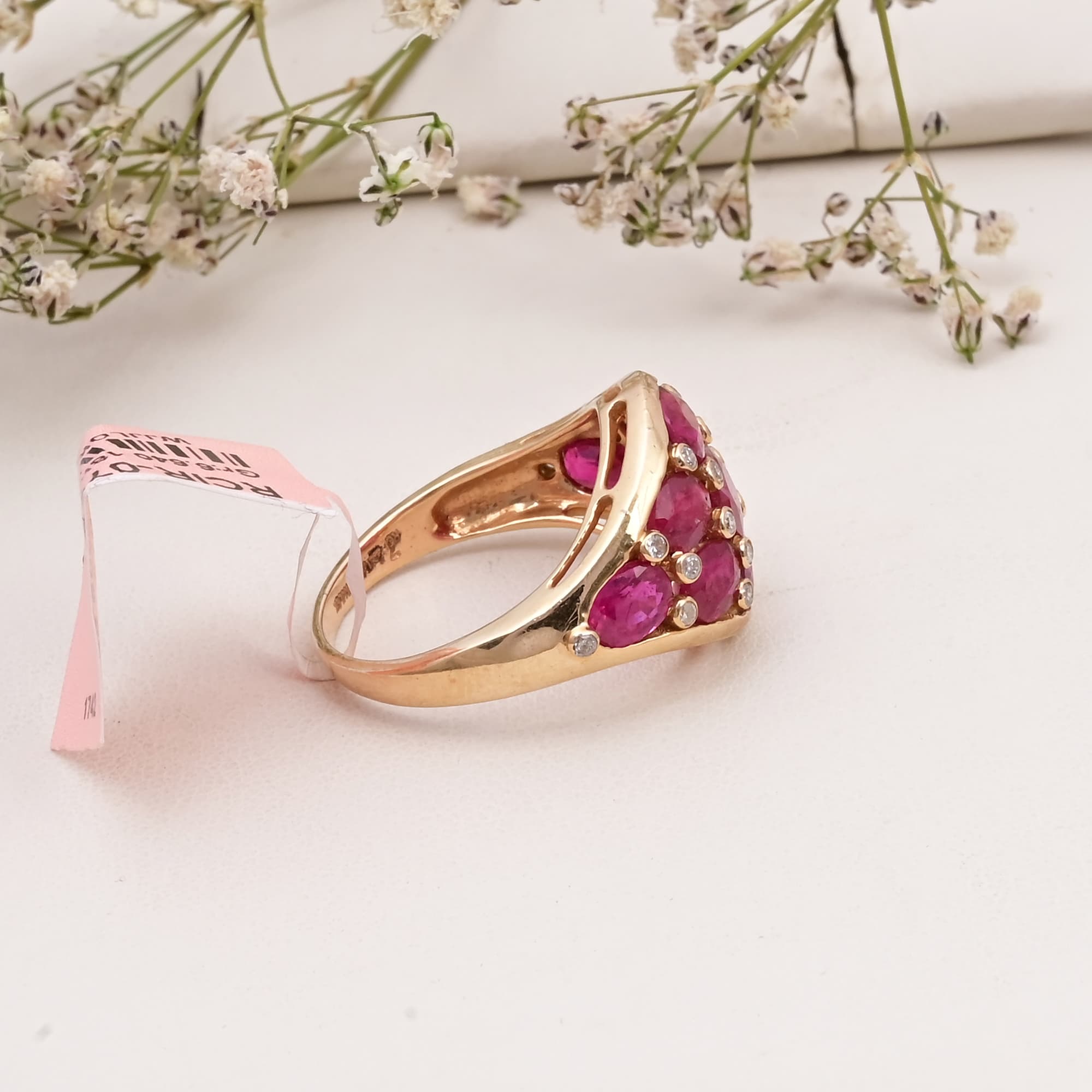 Royal Ruby Constellation Ring