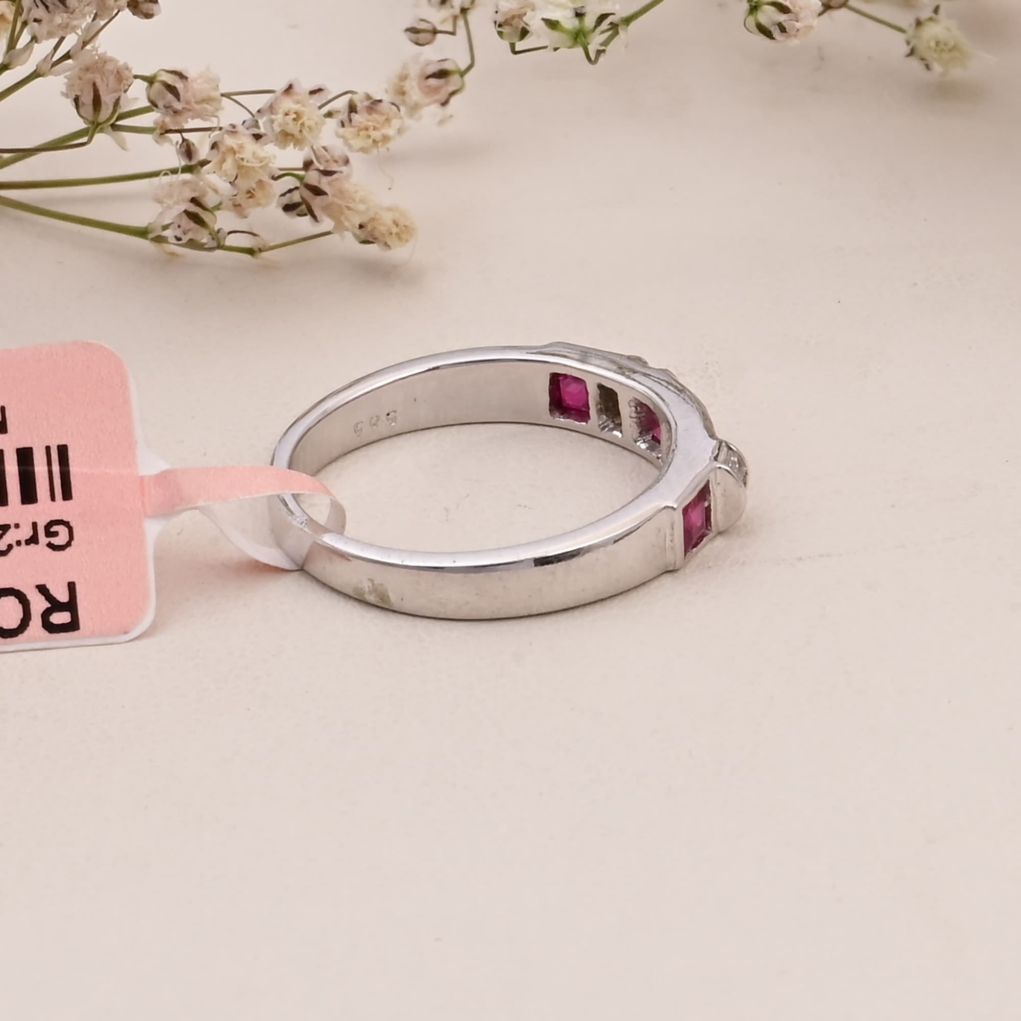 Ruby Channel Band Ring