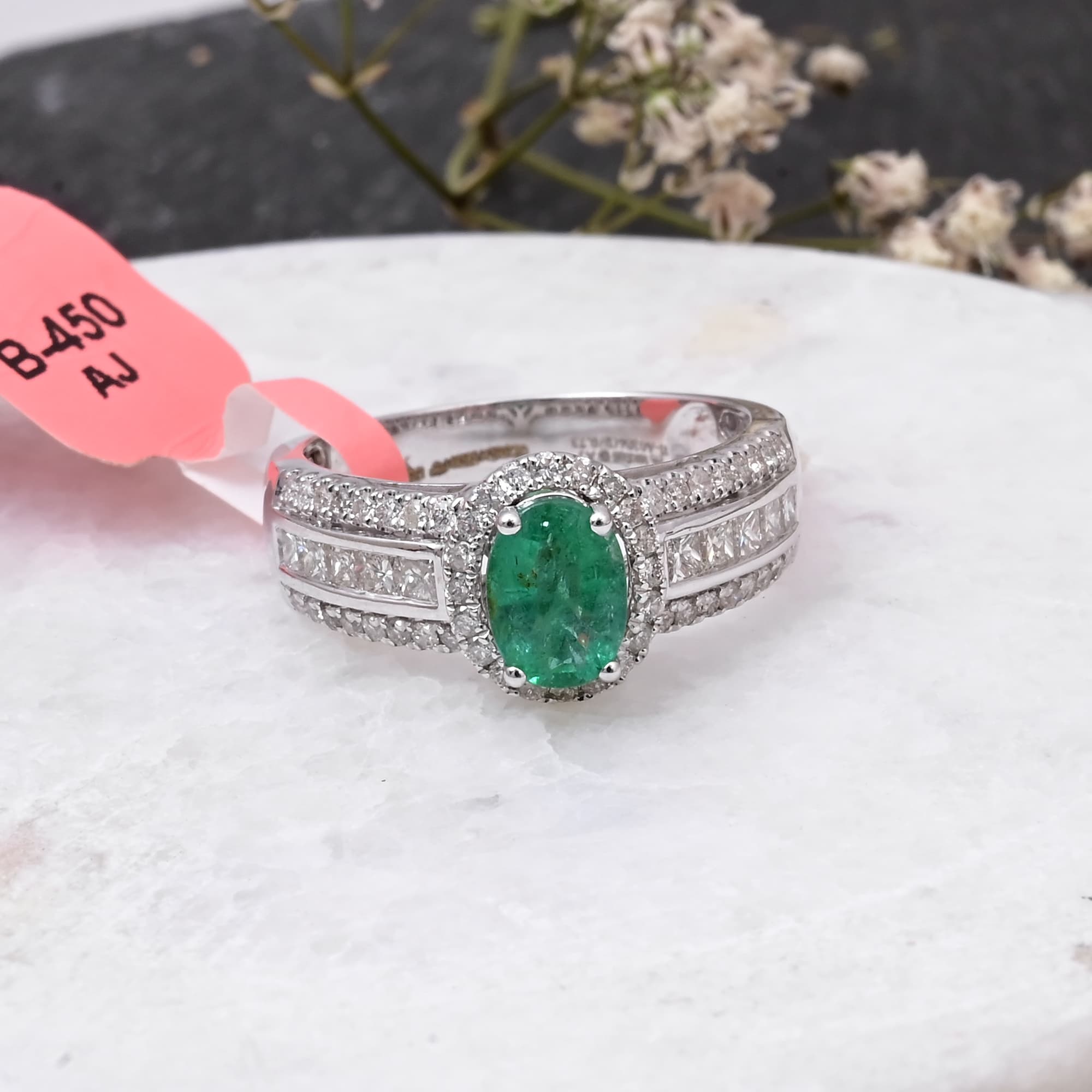 Emerald Diamond Prestige Ring