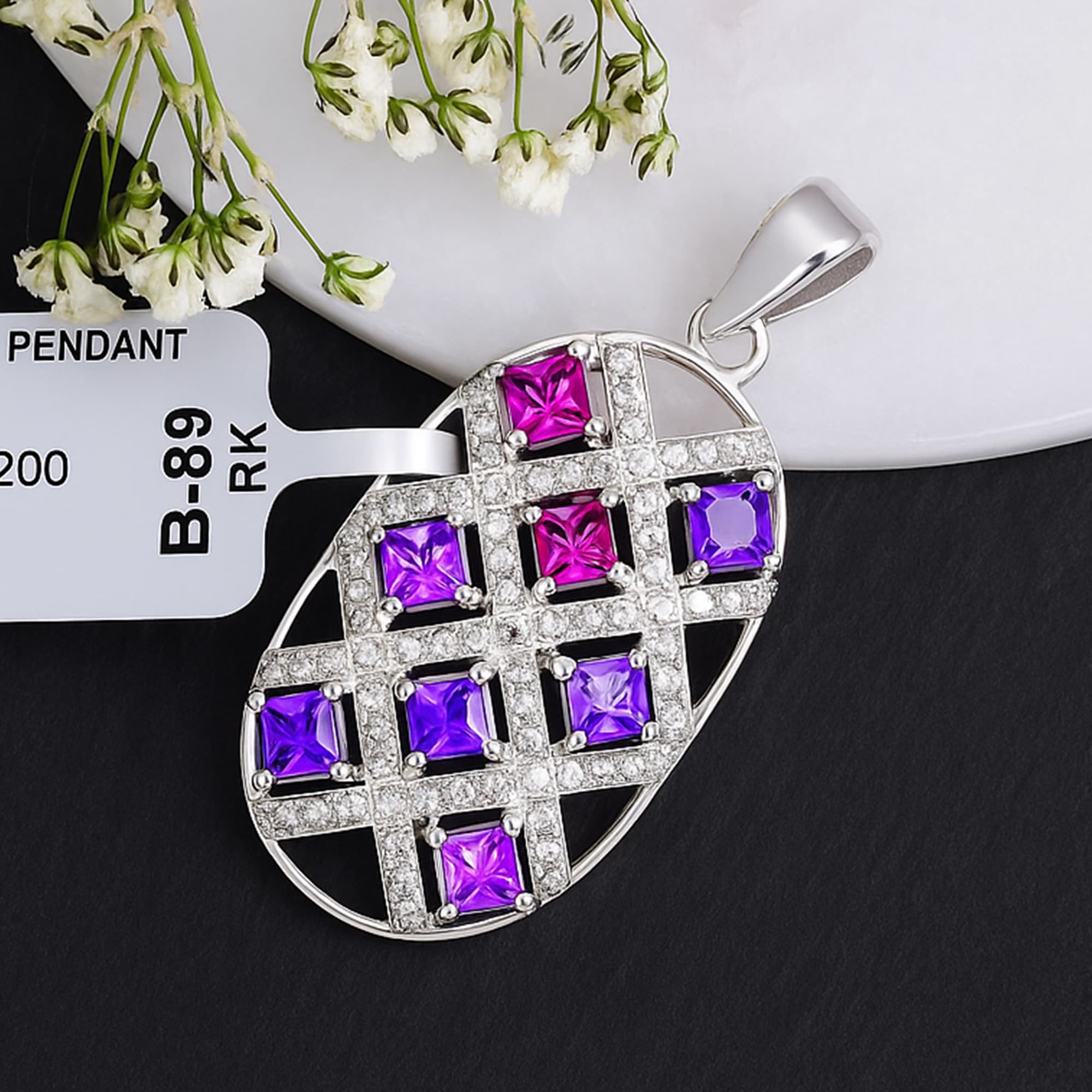 Violet Reverie Pendant