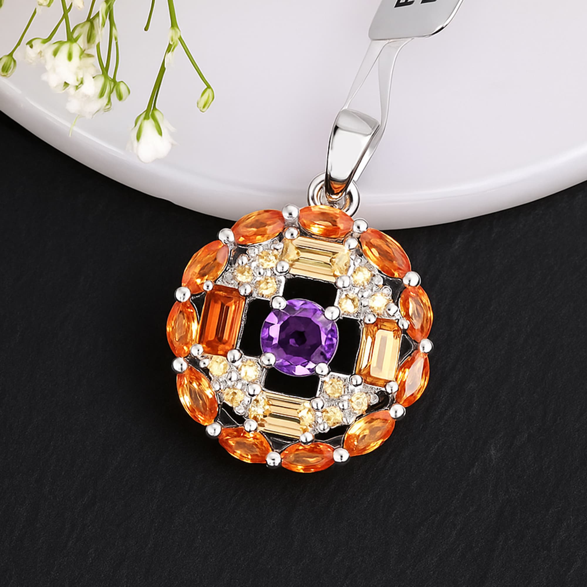 Solar Bloom Pendant