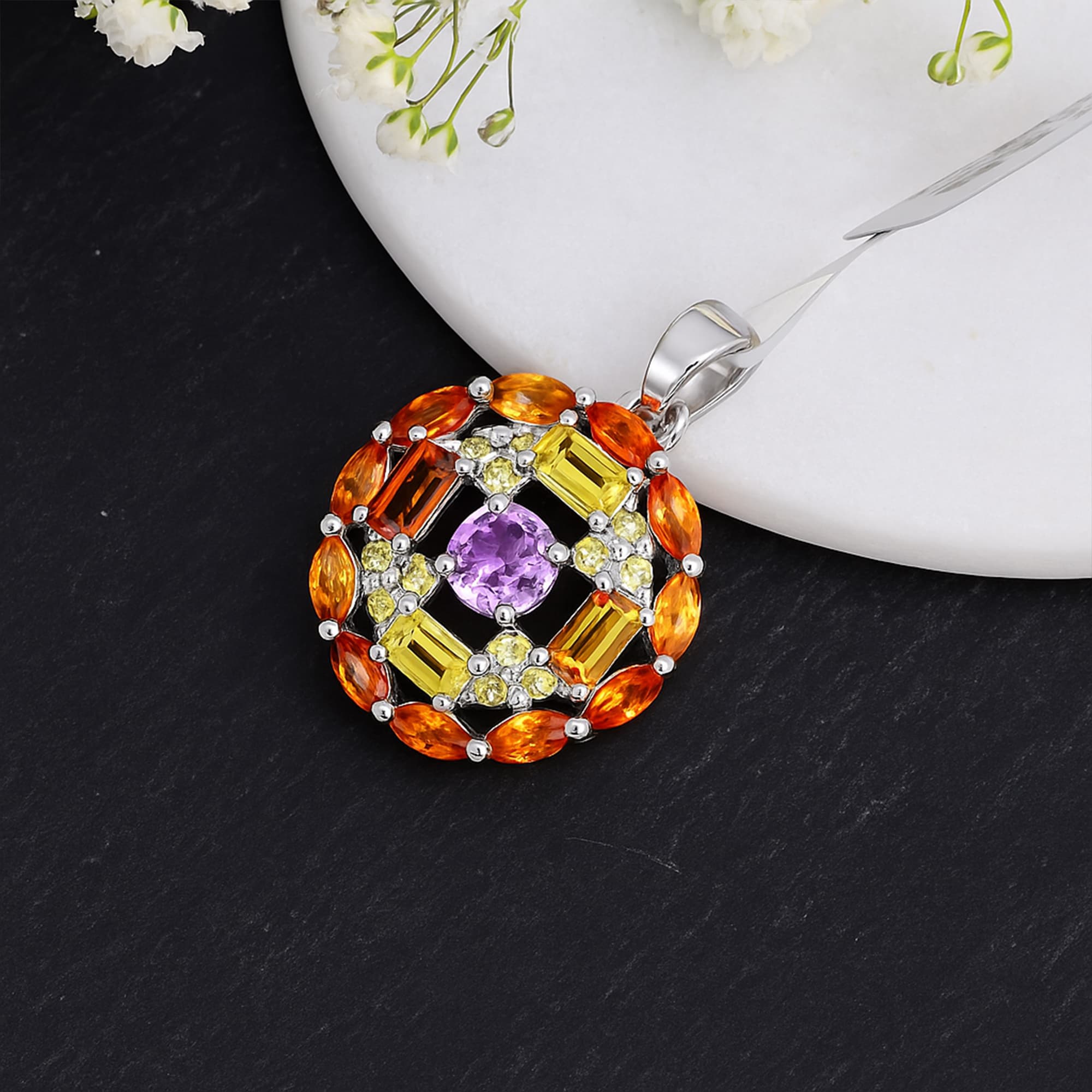 Solar Bloom Pendant alternate view