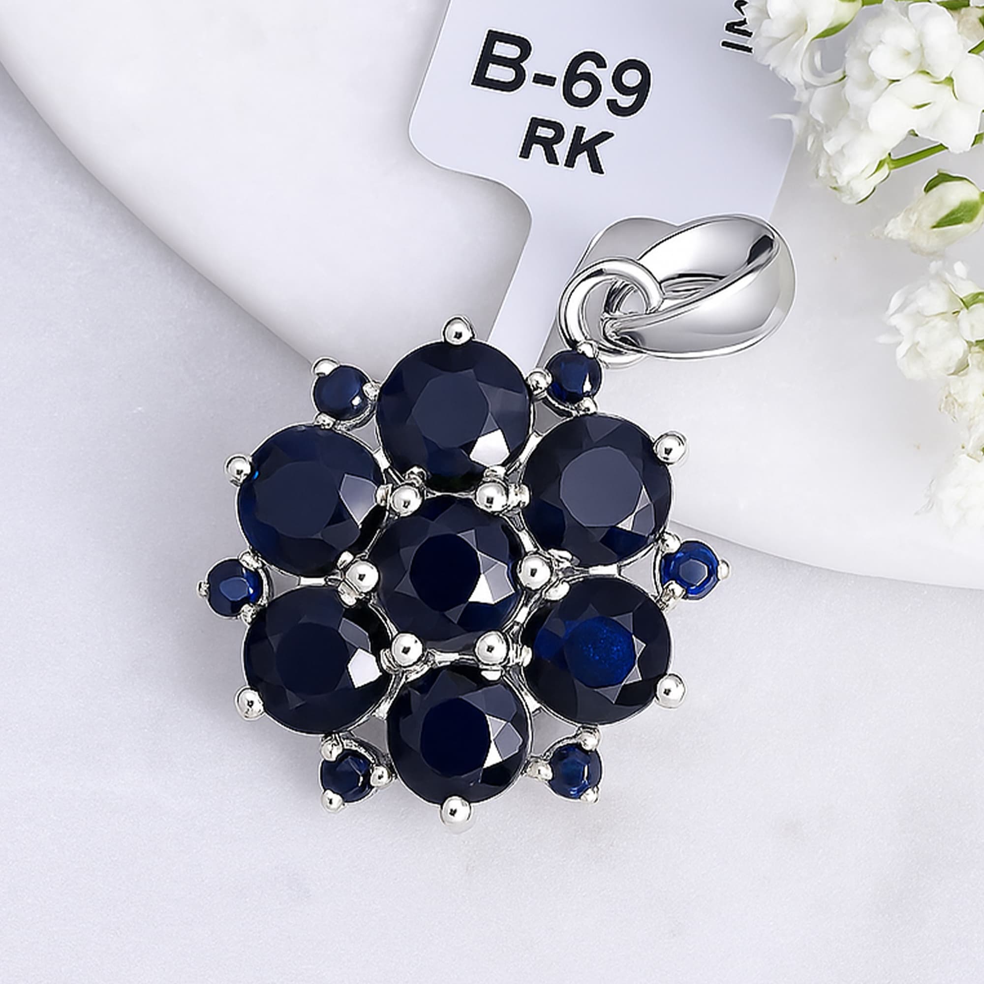 Midnight Bloom Pendant