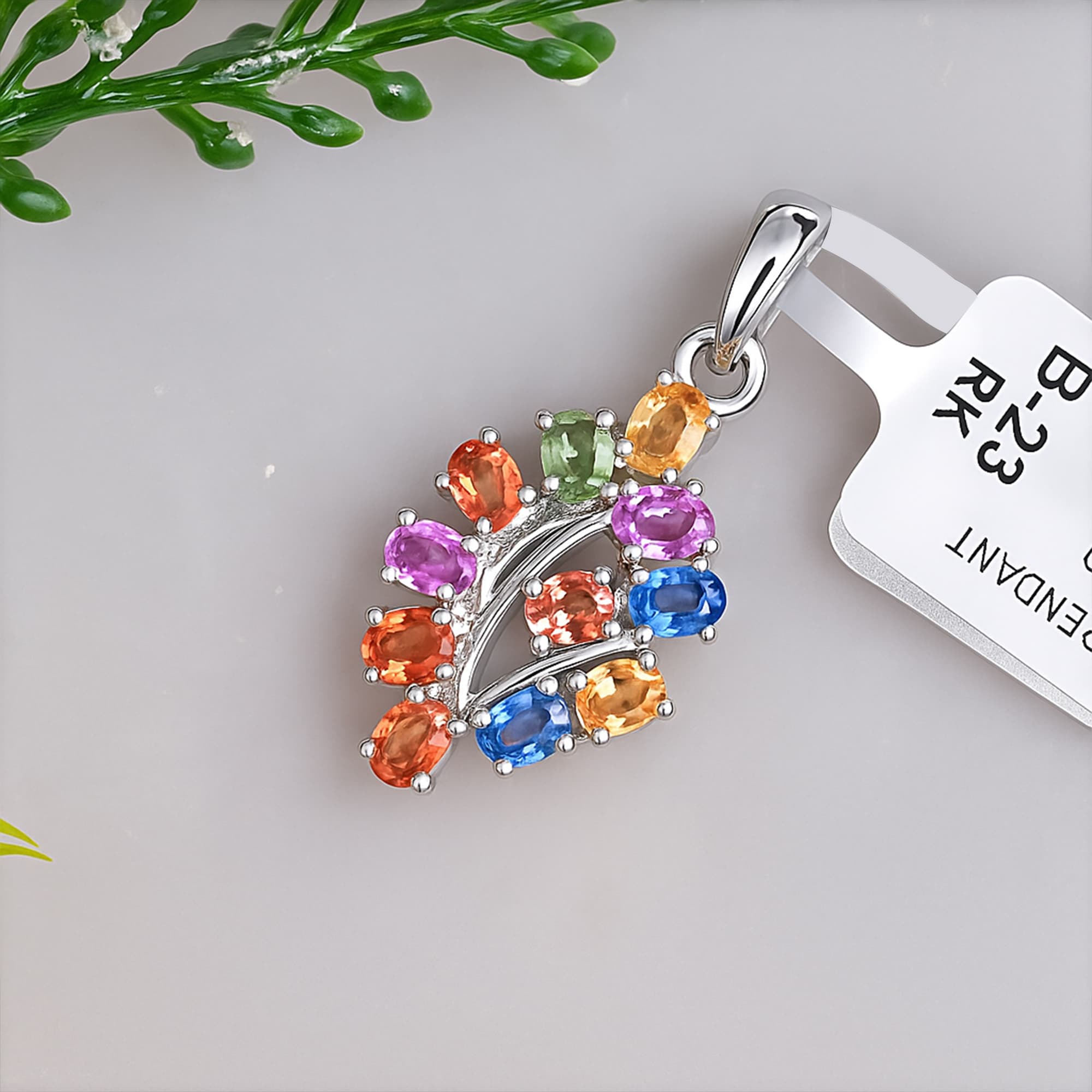 Rainbow Branches Pendant