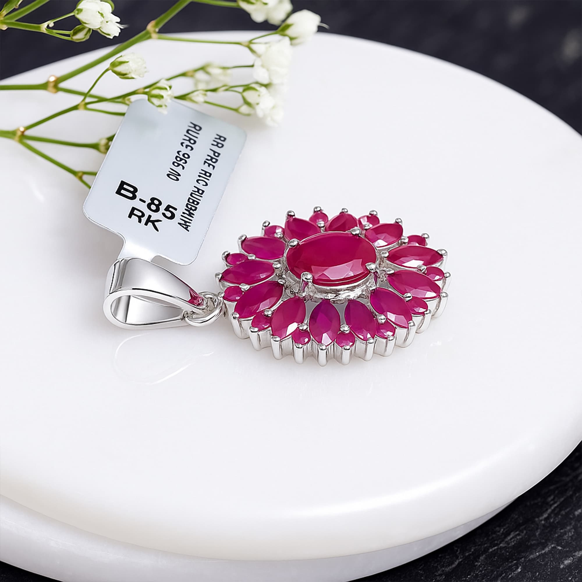 Ruby Radiance Pendant