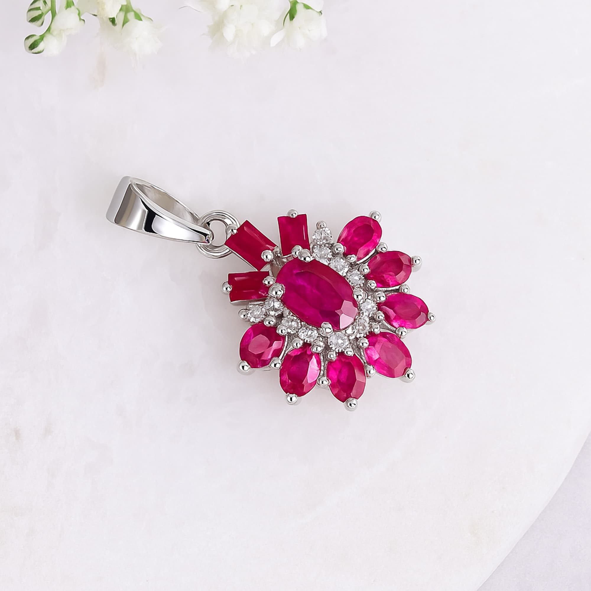 Ruby Constellation Pendant